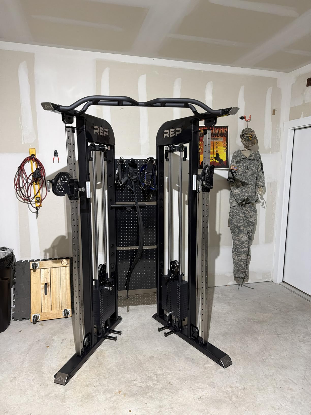 REP Fitness Arcadia Functional Trainer - All in one Functional Trainer and Cable Machine for Home and Garage Gym! Optional Weight Stack Upgrades and Attachment Packages customer photo 1