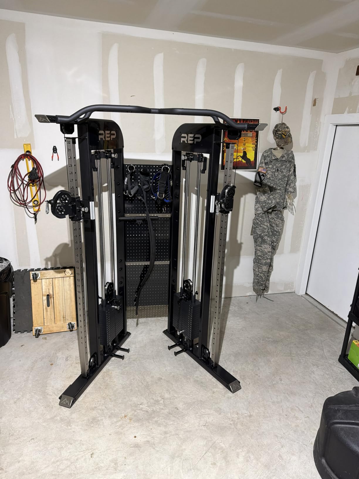 REP Fitness Arcadia Functional Trainer - All in one Functional Trainer and Cable Machine for Home and Garage Gym! Optional Weight Stack Upgrades and Attachment Packages customer photo 2