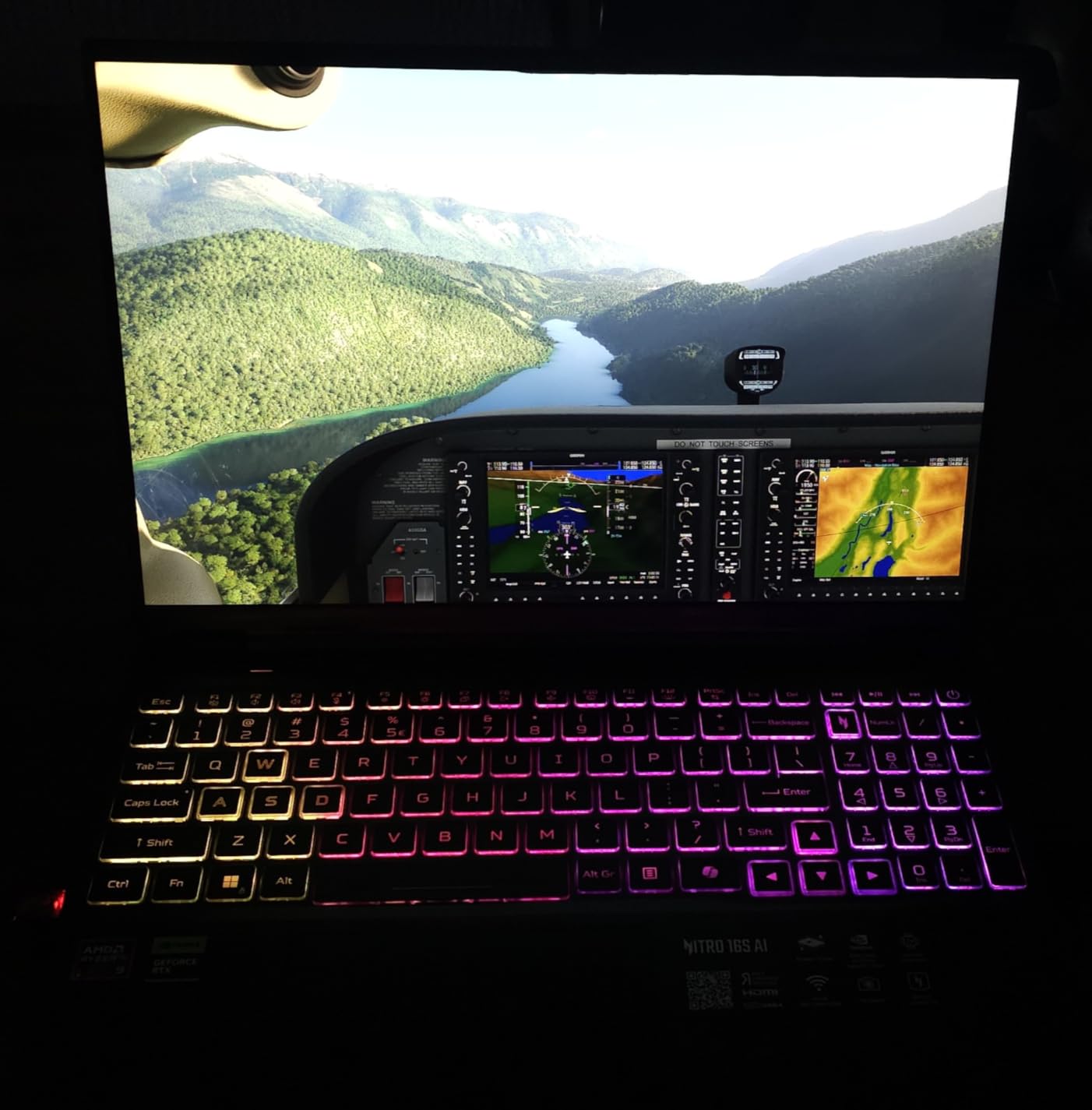Acer Nitro 16S AI Copilot+ PC Gaming Laptop | AMD Ryzen AI 9 365 Processor | NVIDIA GeForce RTX 5070 Ti Laptop GPU | 16