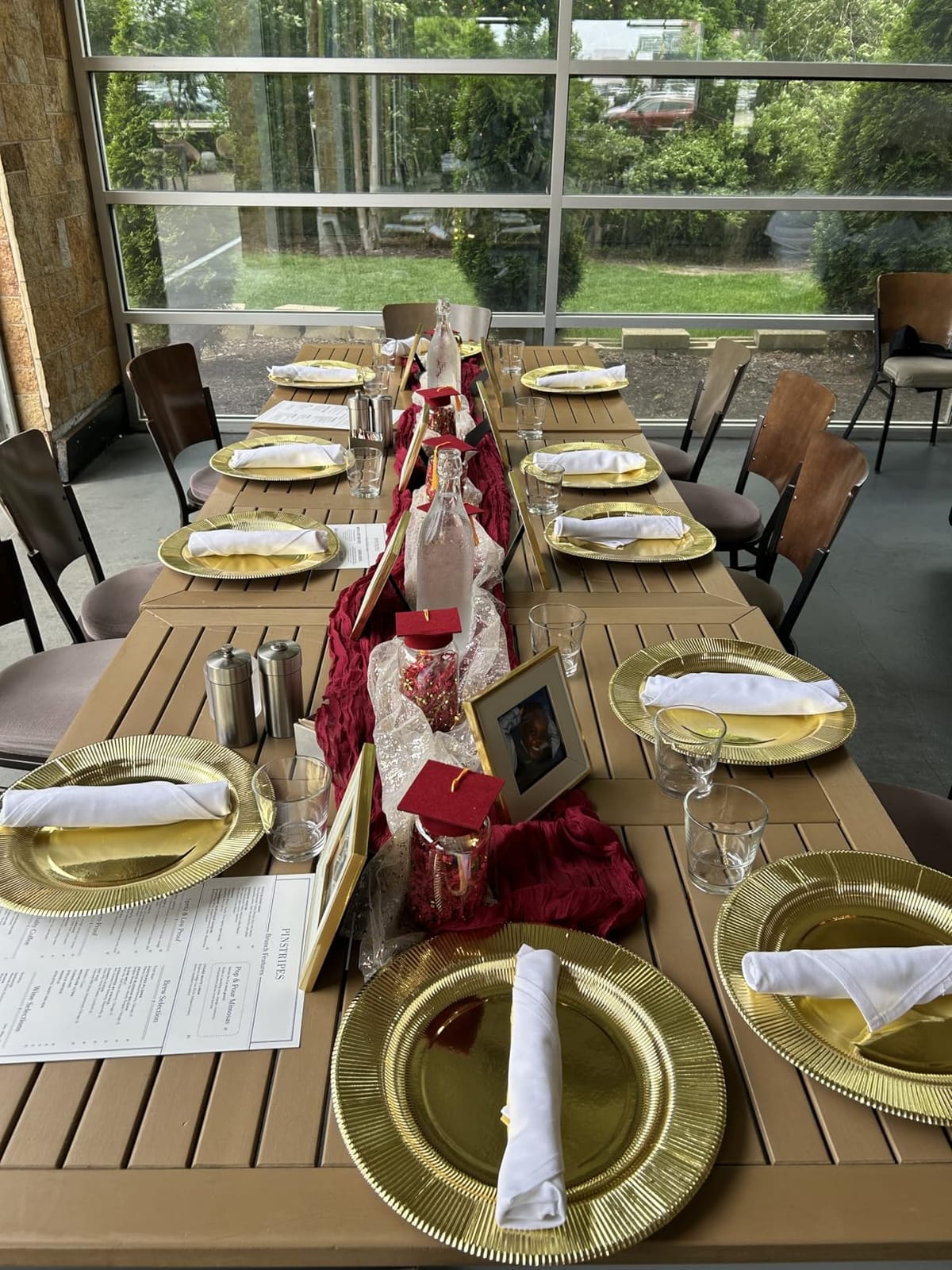 Fall Table Runner, 10FT Thanksgiving Terracotta Cheesecloth Table Runner 35*120inch Burnt Orange Decor for Autumn Fall Wedding Baby Shower Friendsgiving Thanksgivig Home Kitchen Table Decorations customer photo 1