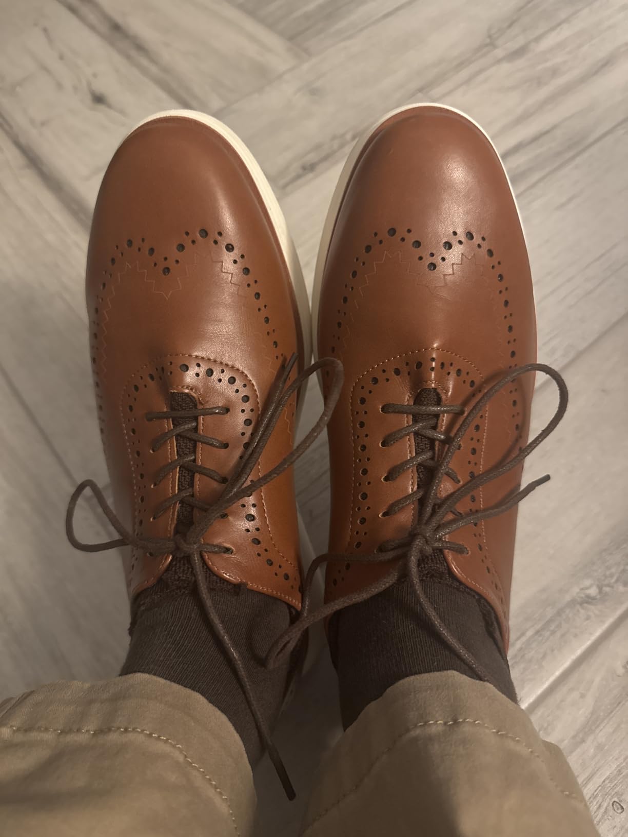 Bruno Marc Men's MaxFlex Dress Sneakers Oxfords customer photo 1