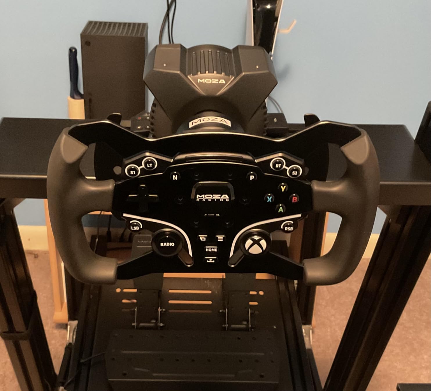 MOZA R3 Racing Wheel and Pedals Bundle for Xbox & PC, 3.9Nm DD Servo Motor customer photo 1