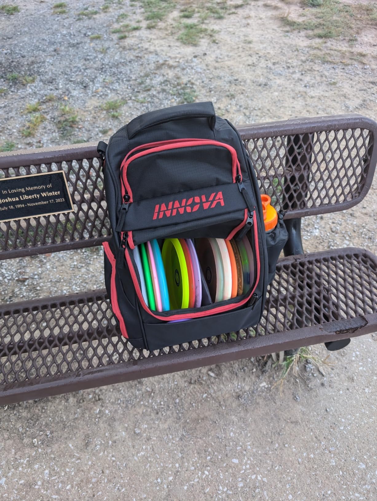 Innova Adventure Pack Disc Golf Backpack - Holds 25 Discs - Includes Mini, Disc Golf Bag customer photo 1