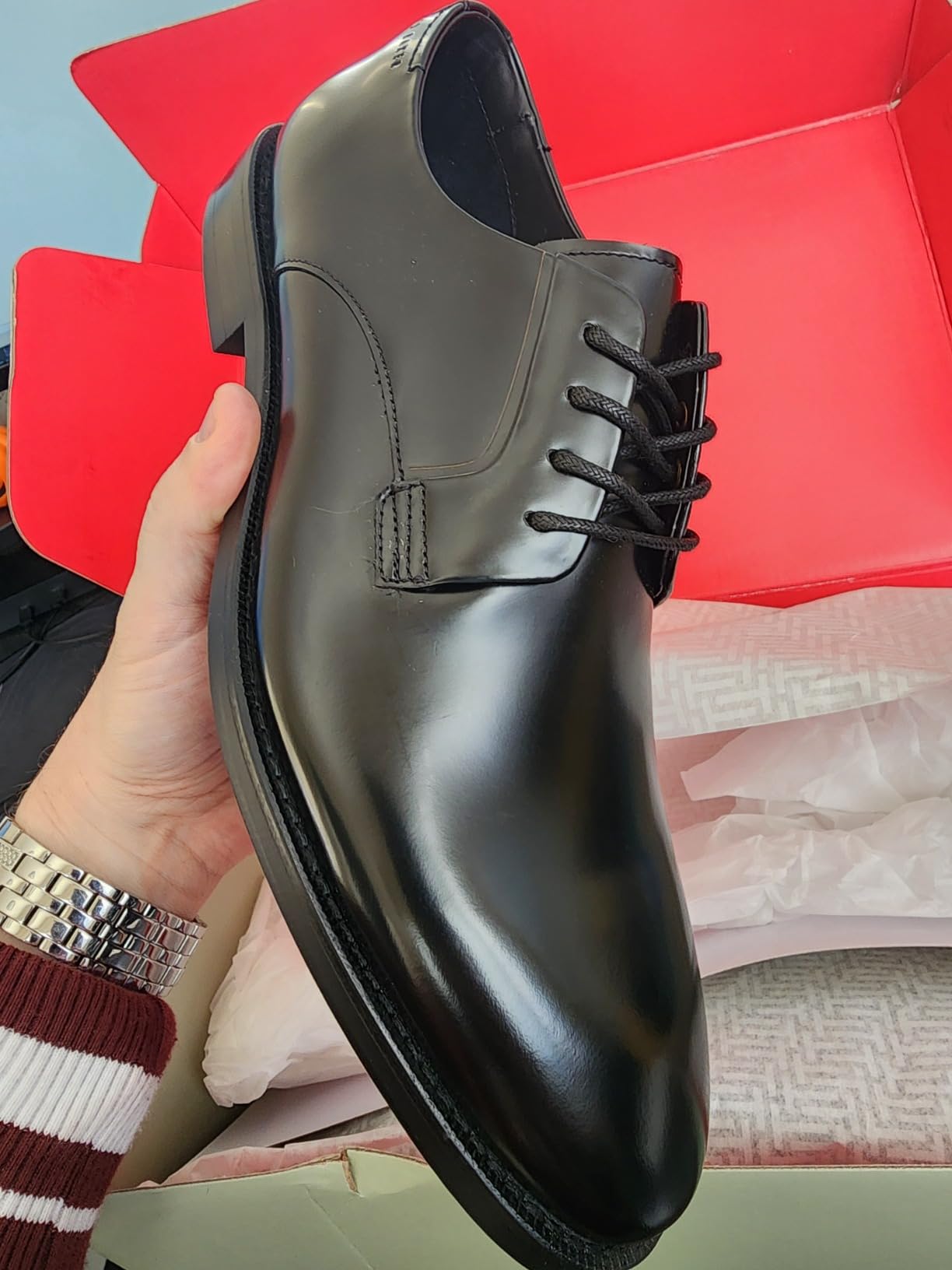 Ted Baker Men's Regent Leather Derby Oxford Shoe customer photo 2