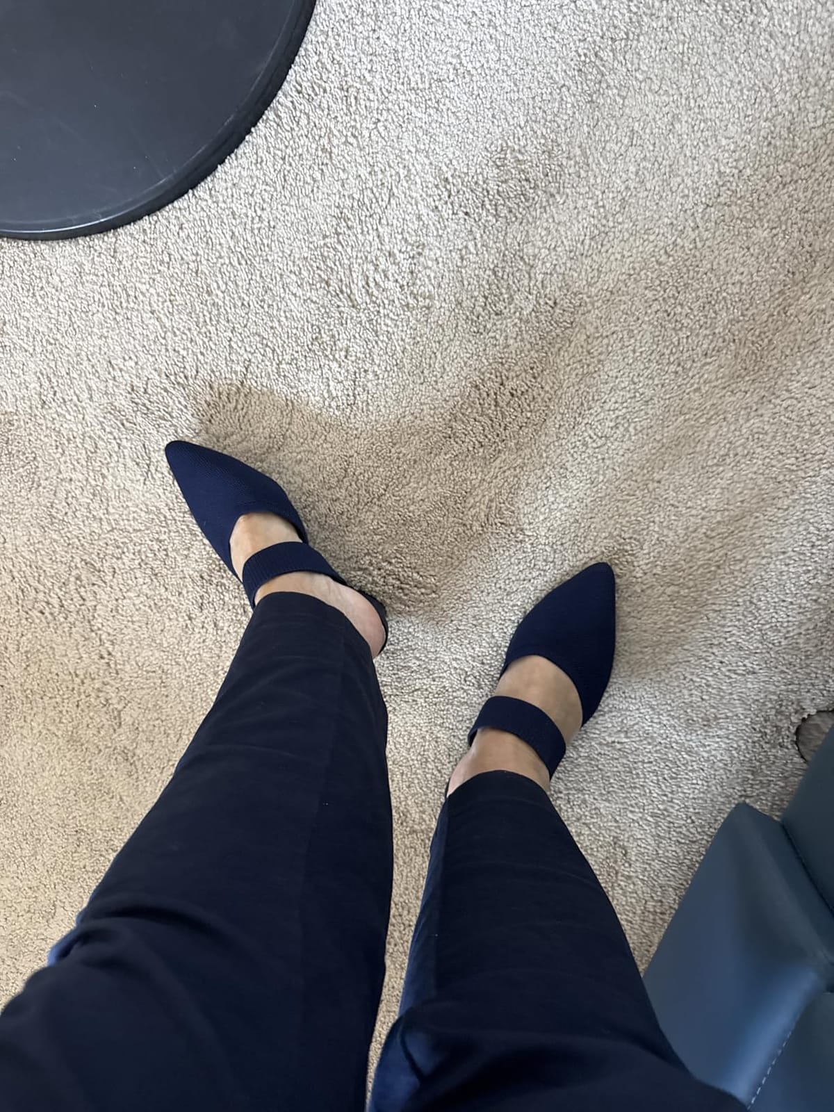 Semwiss Pointed Toe Mules for Women Comfortable Dressy Chunky Heel Sandals customer photo 2