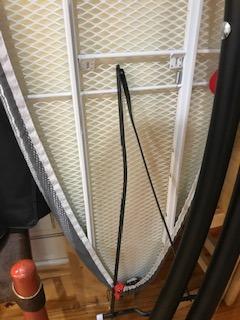 Brabantia Premium Ironing Board with Heat Resistant Parking Zone | X-Large (Size D) | Fairtrade New Dawn | Tall & Wide, Adjustable Height (31-40