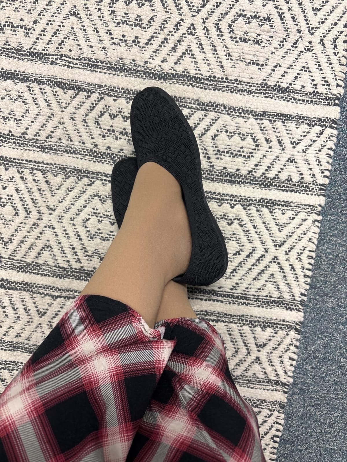 Women's Wide Toe Box Flats Shoes Ballet Flat customer photo 1
