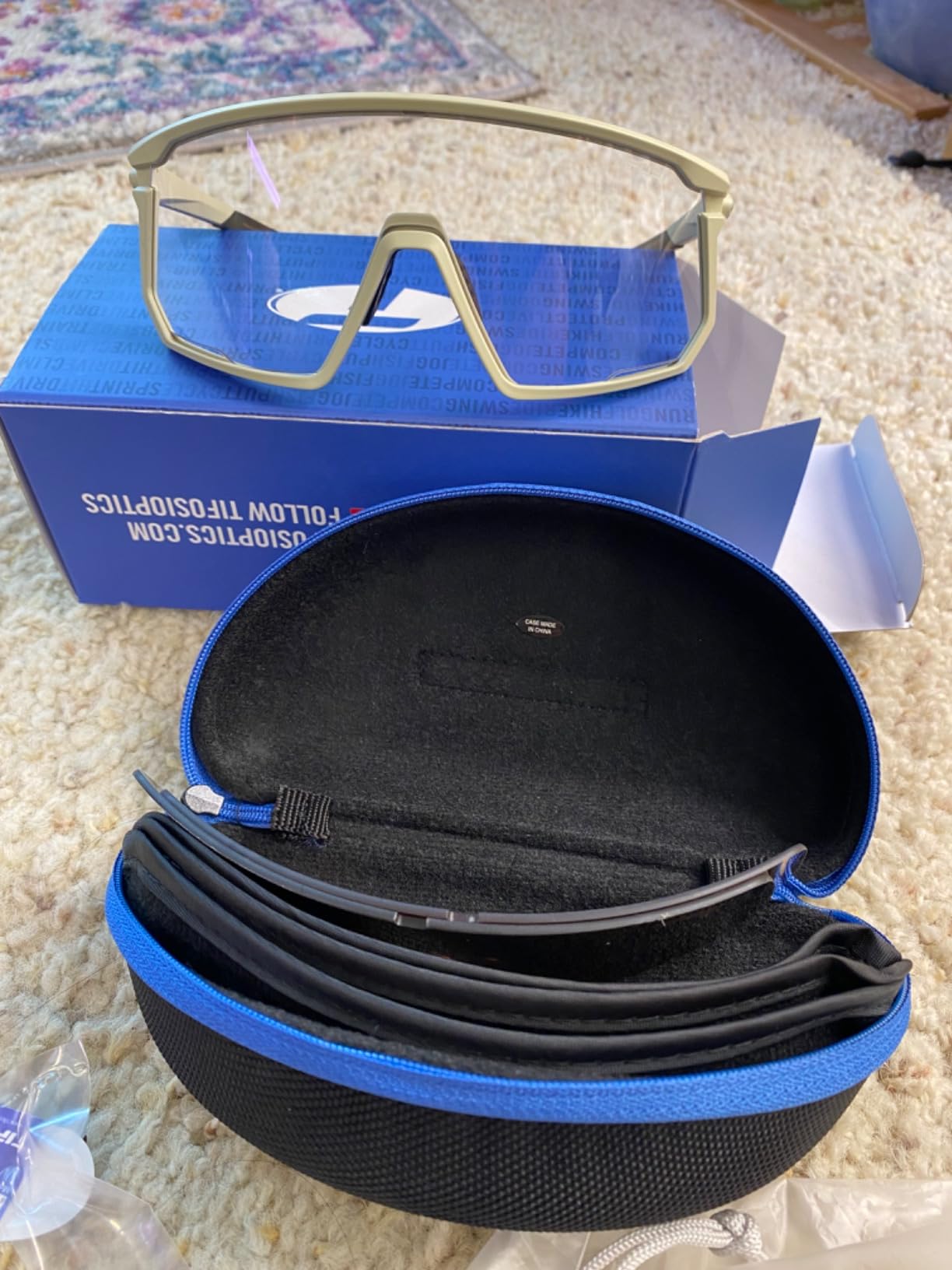 Tifosi Moab Full-Frame Cycling Sunglasses - Shatterproof Lightweight Shield for Road, Gravel & MTB customer photo 2