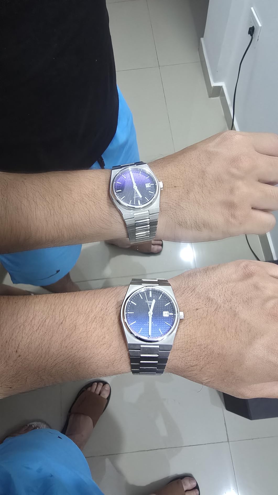PRX Powermatic 80 40mm, Swiss Automatic Watch for Men, 40mm Stainless Steel Case, T1374071105101 customer photo 1