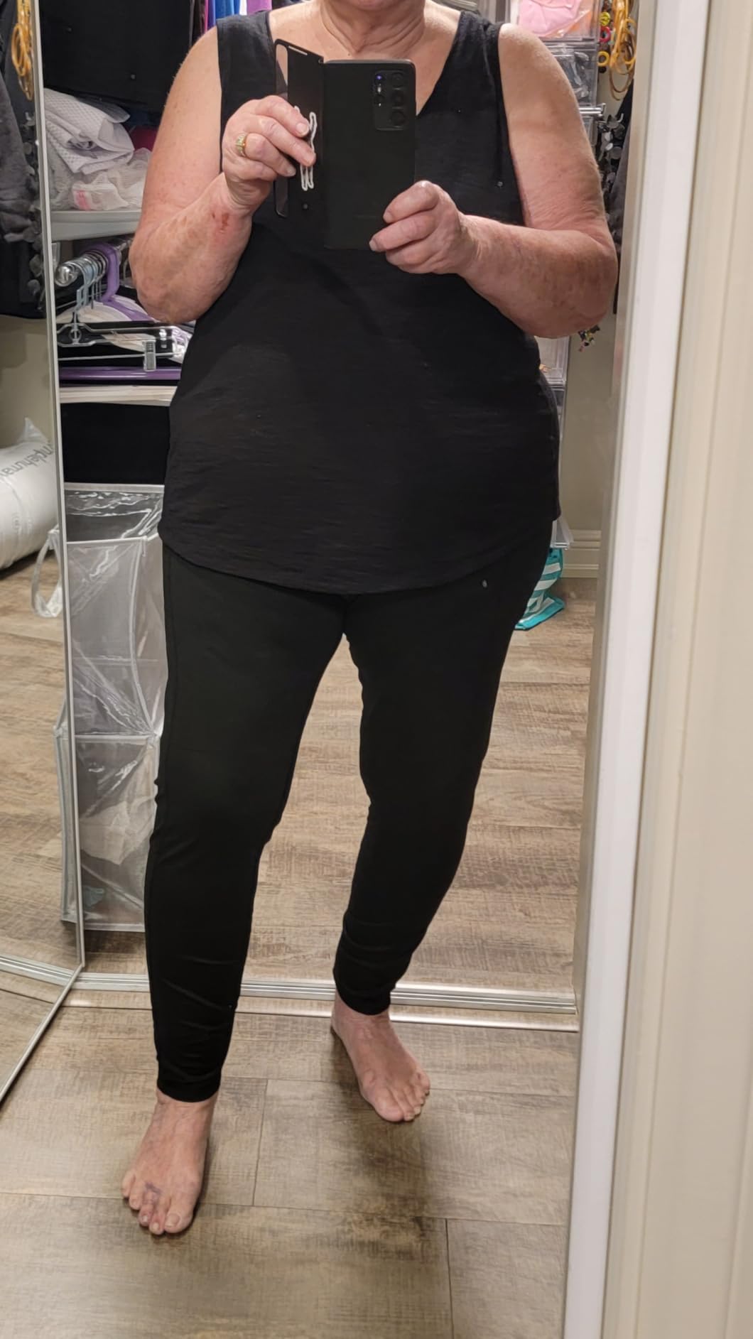 L-5XL Plus Size Butt Lifting Yoga Pants for Women with Pockets 25