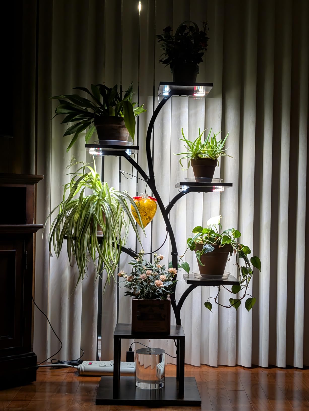 BACEKOLL Plant Stand Indoor with Grow Light, 7 Tier 49