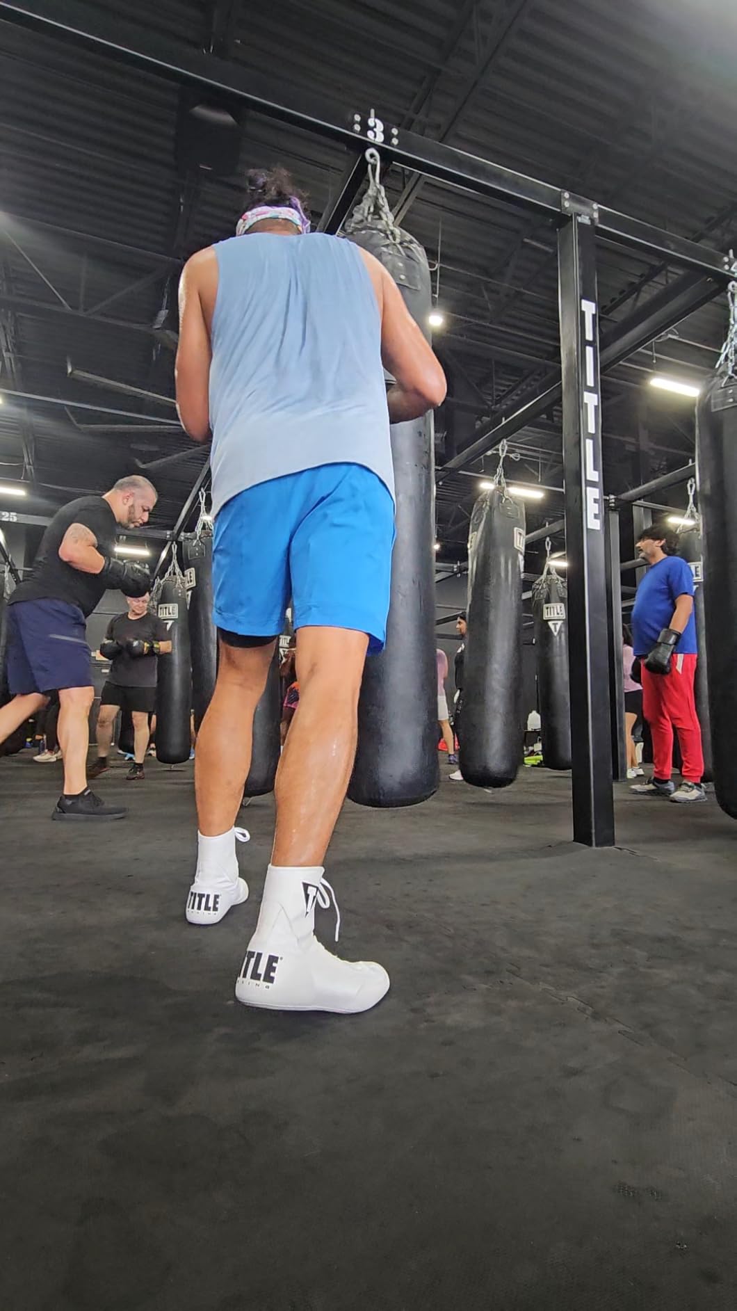 Title Boxing Speed-Flex Encore Mid-Top Shoes: Boxing Shoes, MMA Shoes, Boxing Boots, Kickboxing Shoes, Boxing Equipment, Footwear customer photo 1