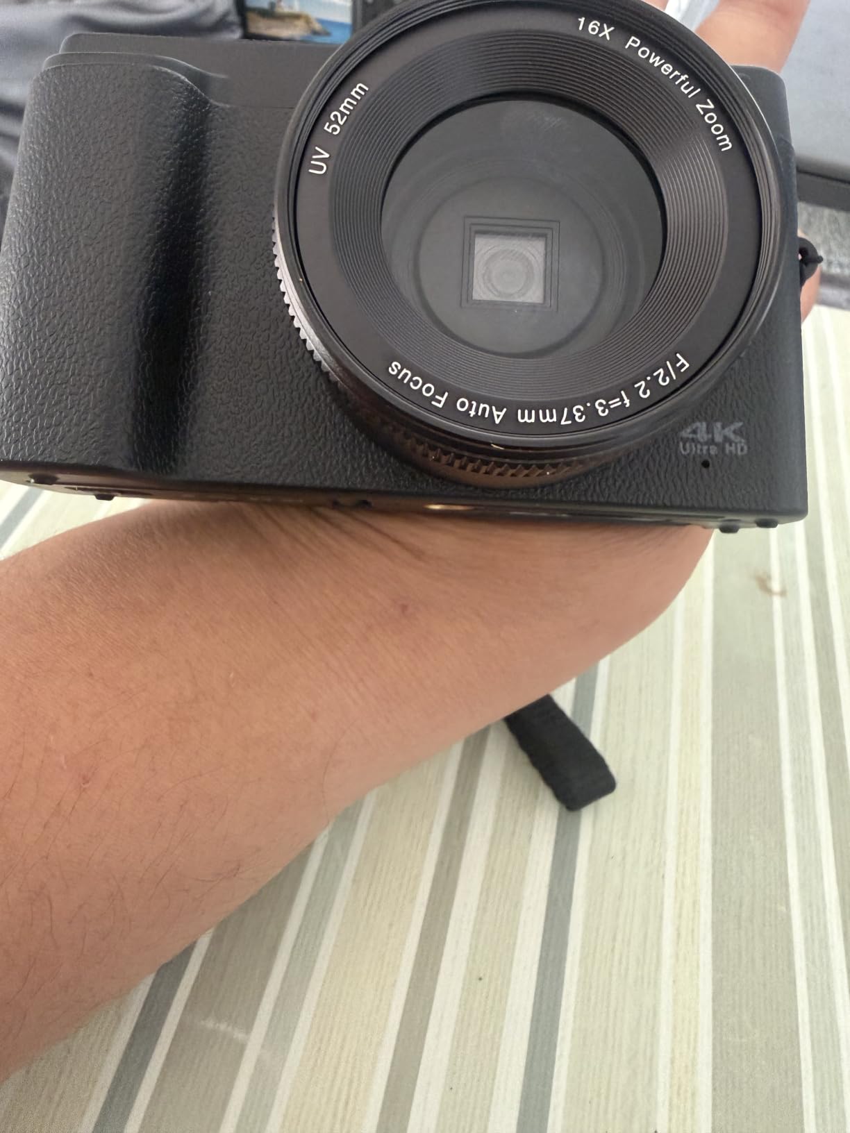 Duluvulu 4K Digital Camera for Photography Autofocus, 2026 Latest 48MP Vlogging Camera for YouTube with SD Card, 2 Batteries, 3