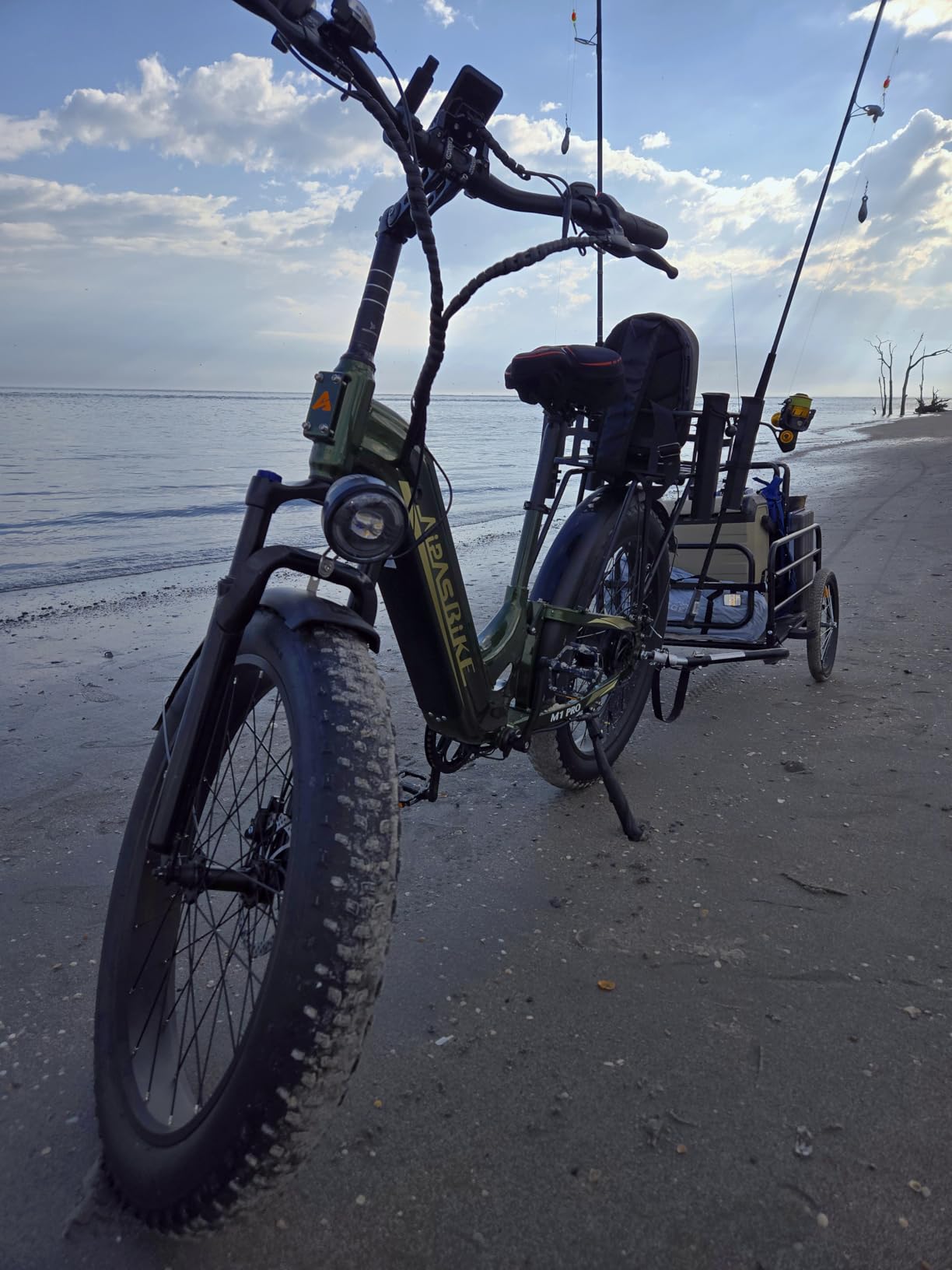Aipas M1 Pro Electric Bike for Adults, 26 x 4 Fat Tires, 48V 17.5Ah Battery | Dual Suspension, 1800W Peak Motor, Up to 85 Miles, Step-Thru for Commutes & Trails, SGS Certified to UL 2849 for M1 Pro E-Bike customer photo 1