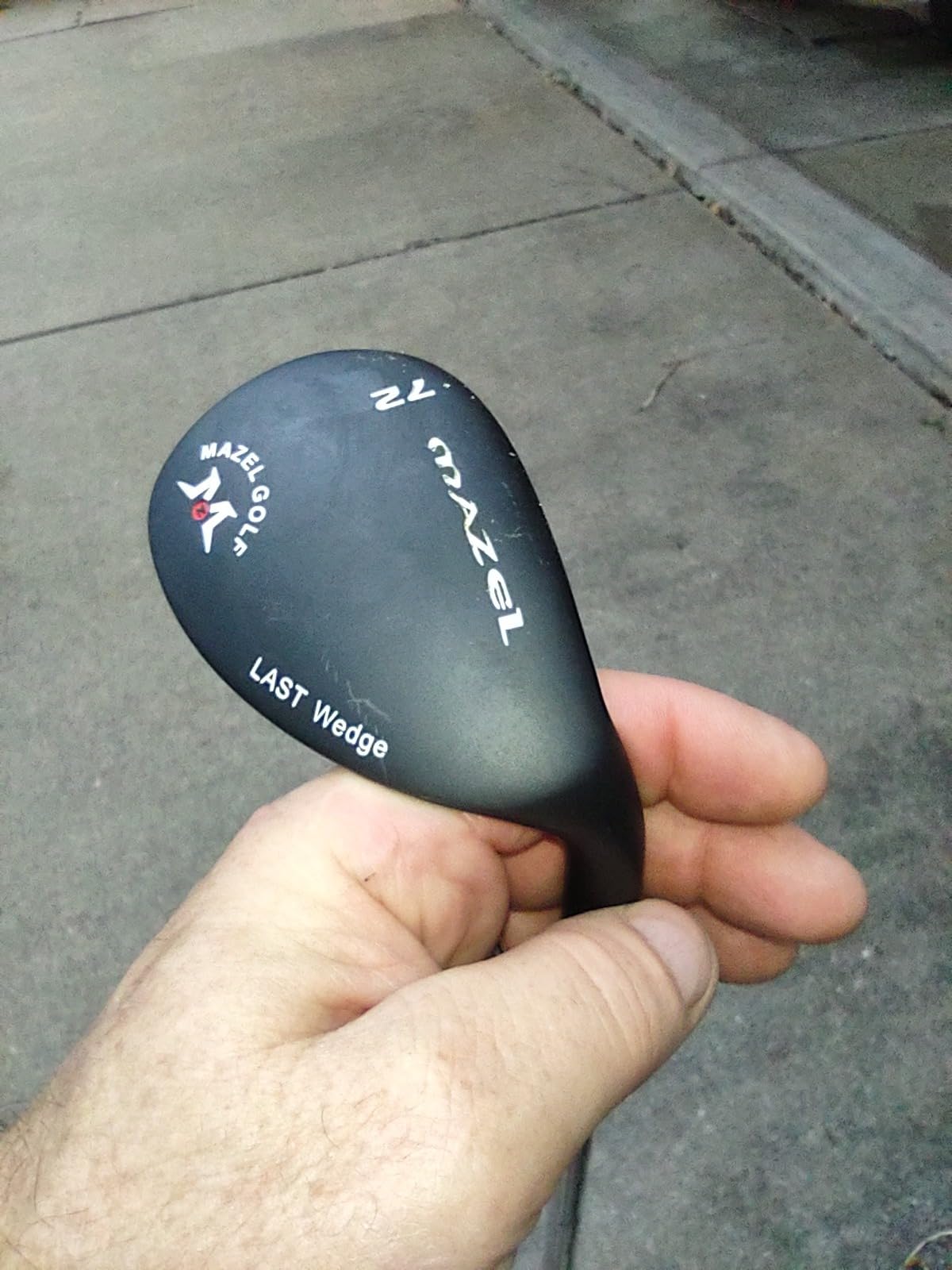 MAZEL Forged Golf Wedges for Men & Women - Golf Gap Wedge, Sand Wedge, Lob Wedge, Escape Bunkers and Quickly Cuts Strokes Around The Green, High Loft Golf Club Wedge customer photo 1