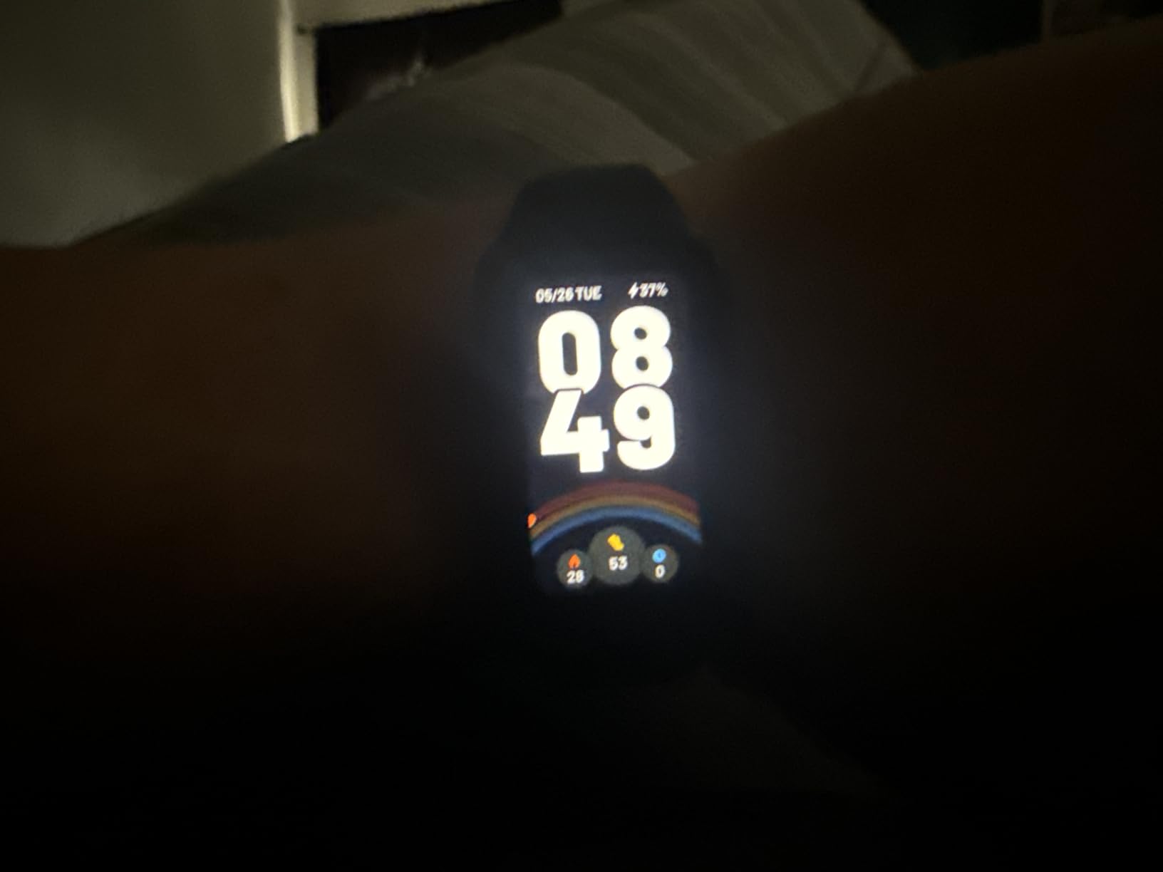 XIAOMI Smart Band Active Global Version 1.47'' Display 18-Day Battery Life Modes All-Day Health and Fitness Monitoring 5ATM (9 Active Black) customer photo 2
