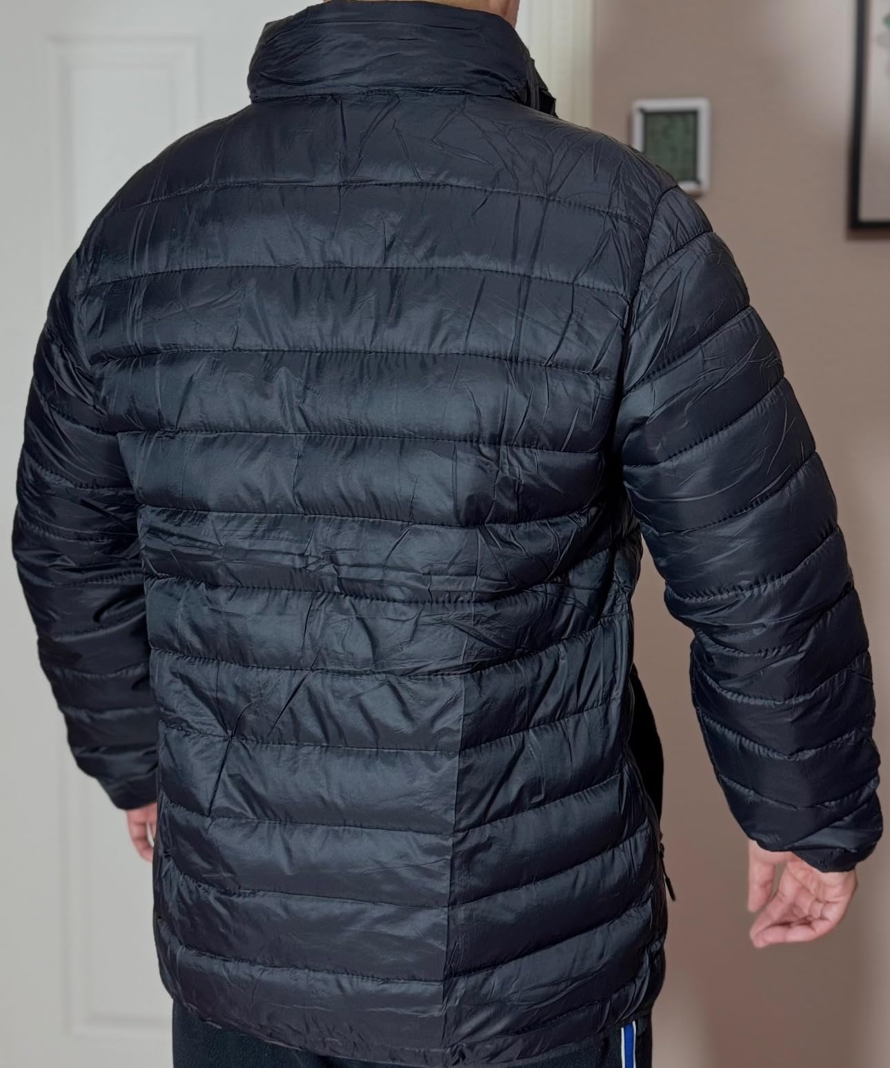 Men Puffer Jacket Packable Lightweight Winter Jackets Coats Outdoor Waterproof Insulated Jackets customer photo 1