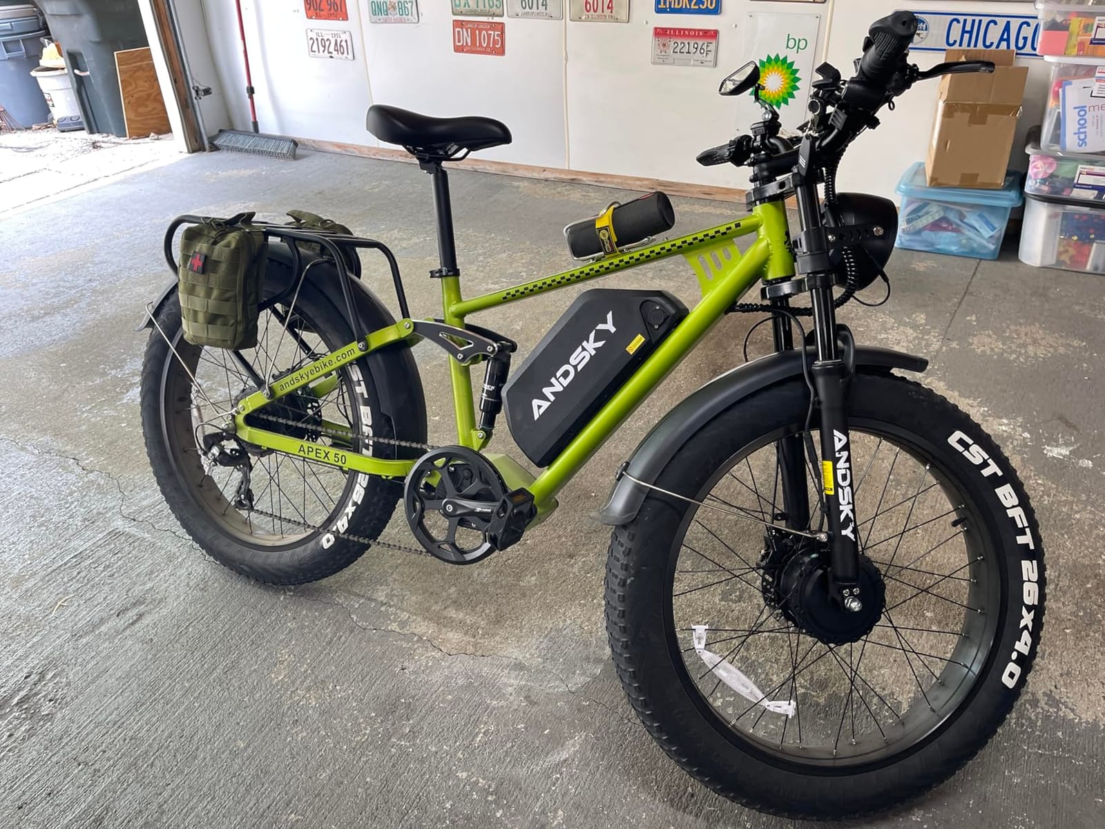 9000W Peak Dual Motor Electric Bike for Adults, 52V/48V 26