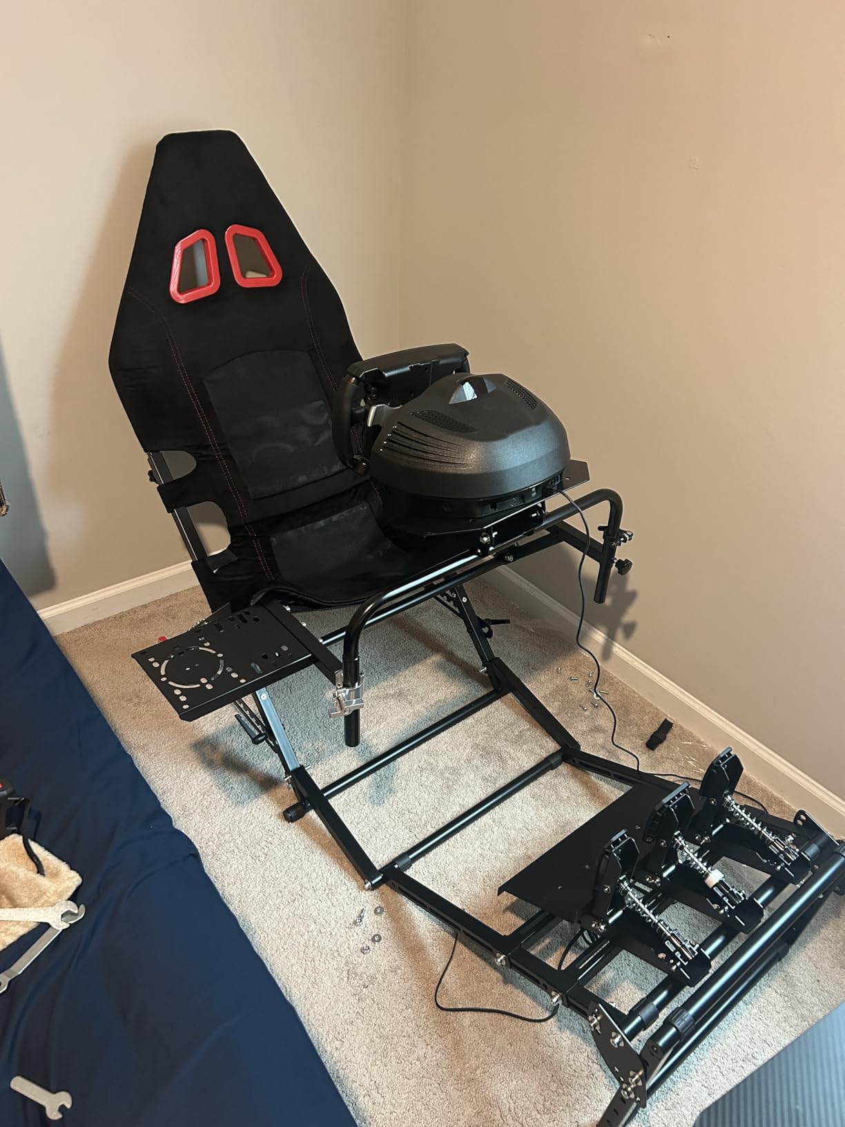 Thrustmaster Raceline Pedals III Modular Sim Racing Pedals - PS5, XBOX & PC | 3-pedal all-metal build, H.E.A.R.T sensors, 3 pressure adjustments, multiple springs, non-slip pads, load-cell upgrade ready customer photo 2