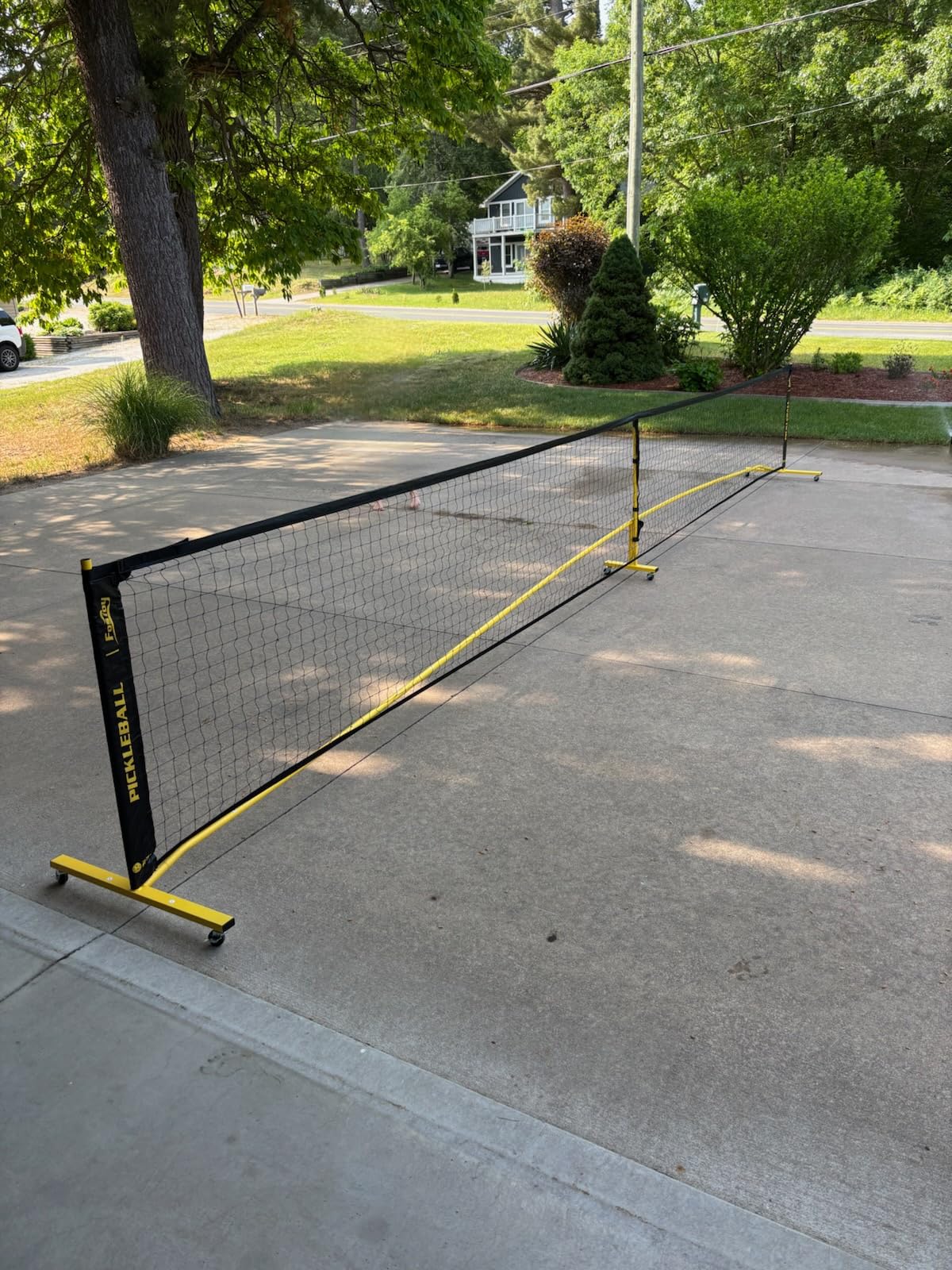 Fostoy 3-in-1 Portable Pickleball Set - 6FT/11FT/22FT with Paddles customer photo 2