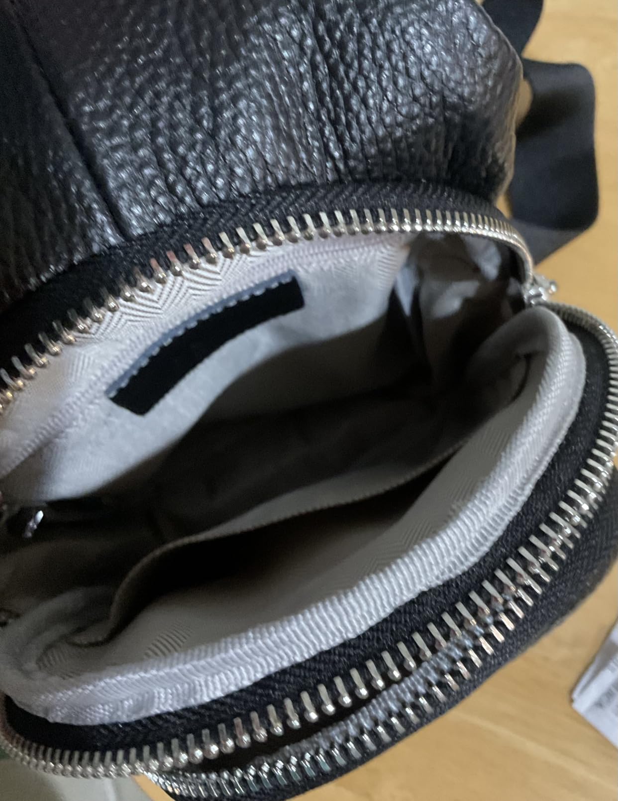 Genuine Leather Sling Bag for Women Anti-Theft Crossbody Chest Bags Fanny Packs for Travel with RFID Card Slots customer photo 1