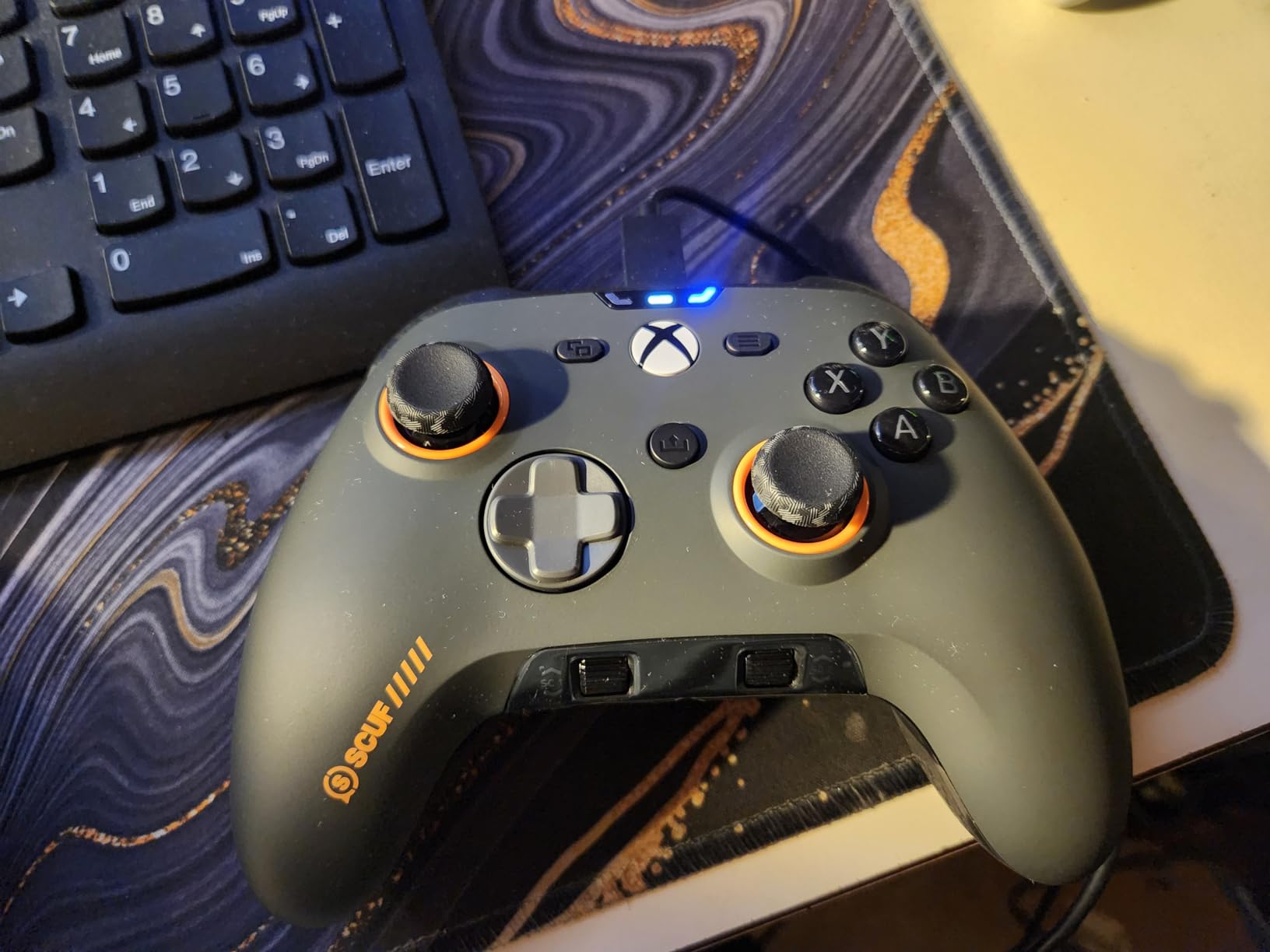 SCUF VALOR PRO Wired Performance Xbox Controller - Black | Customizable Back Paddles, Instant Triggers, Hall Effect Thumbsticks, Audio Controls, Xbox Series X|S, Xbox One, Windows PC customer photo 1
