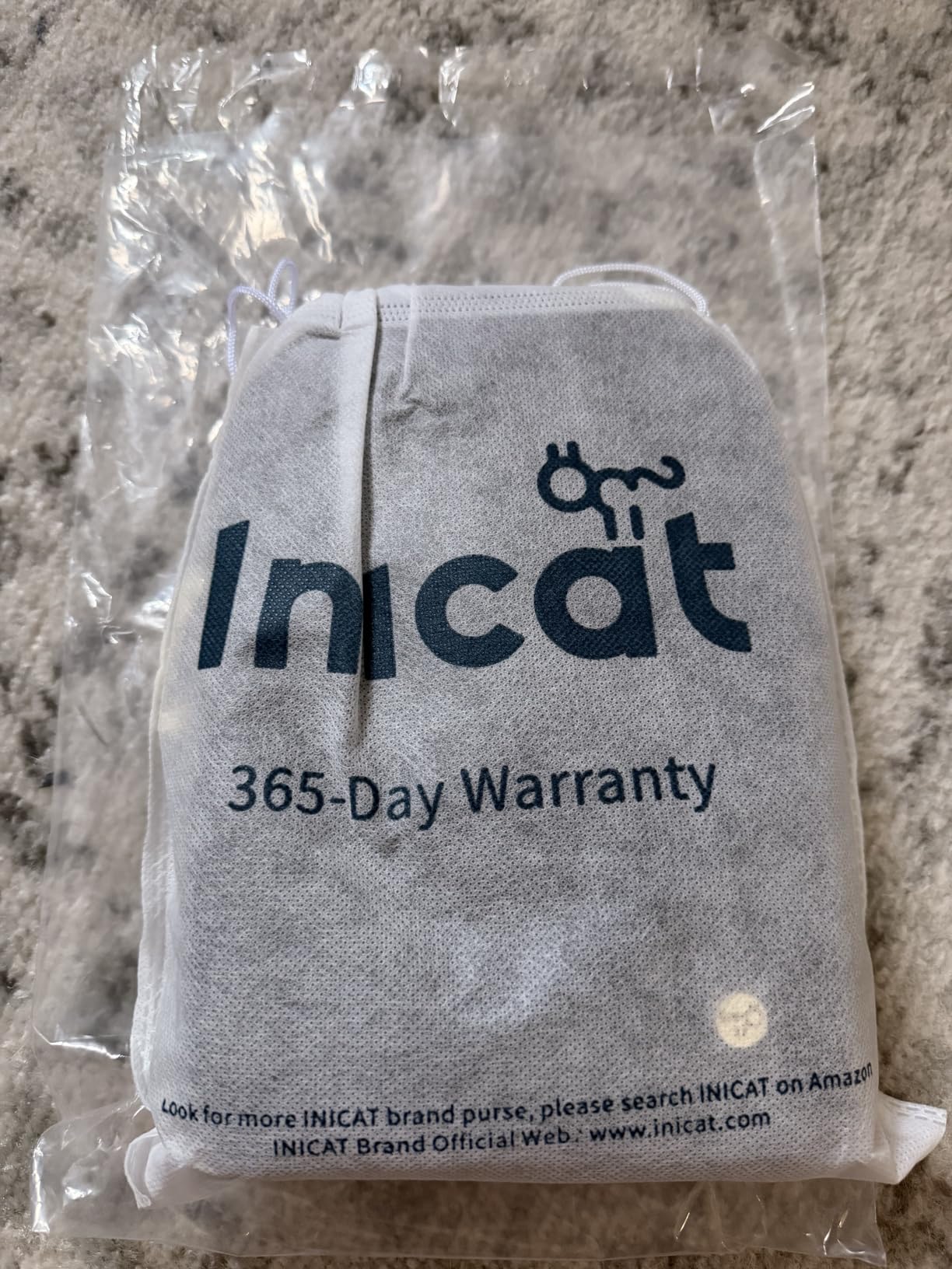 INICAT Anti Theft Crossbody Bag for Women, Small RFID Blocking Sling Purse with Zipper Lock for Travel, Vegan Leather customer photo 1