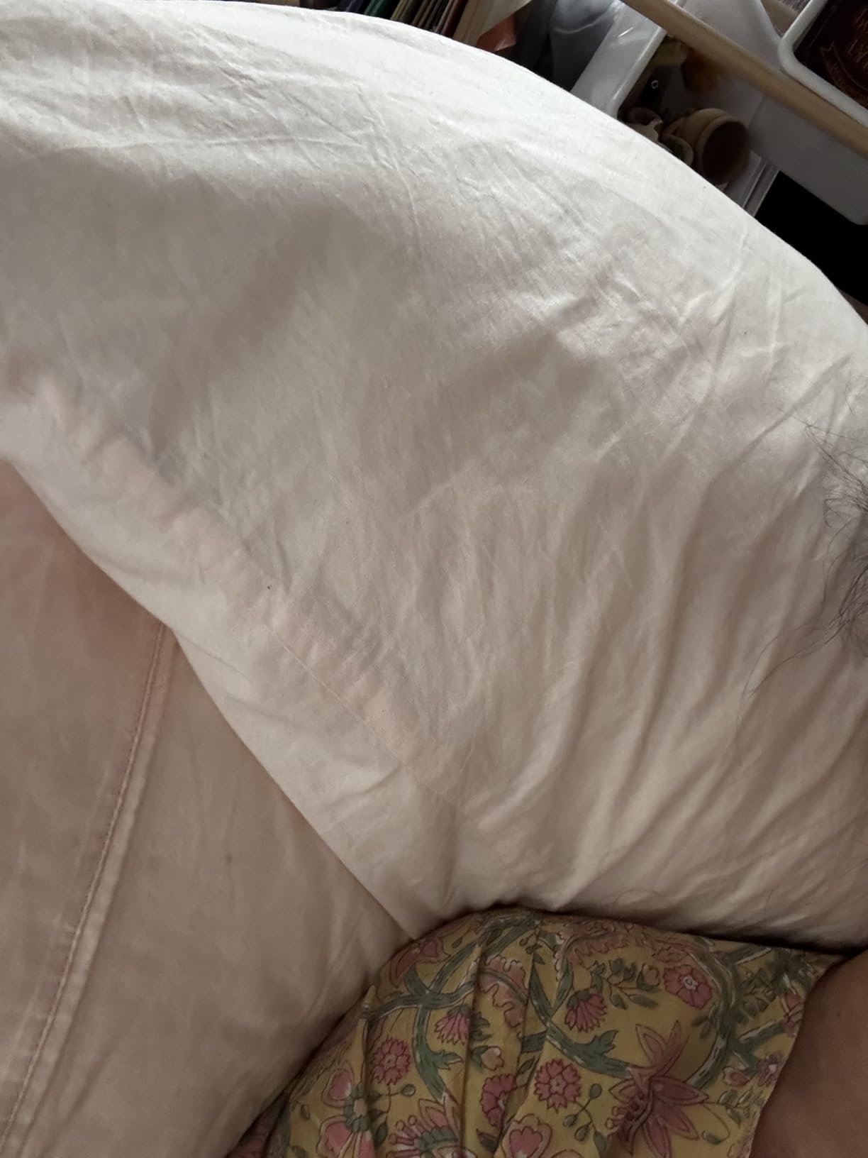 Casa Platino 100% Cotton Queen Size Sheets - Crisp Percale Sheets Queen with 4 Pillowcases, with 15