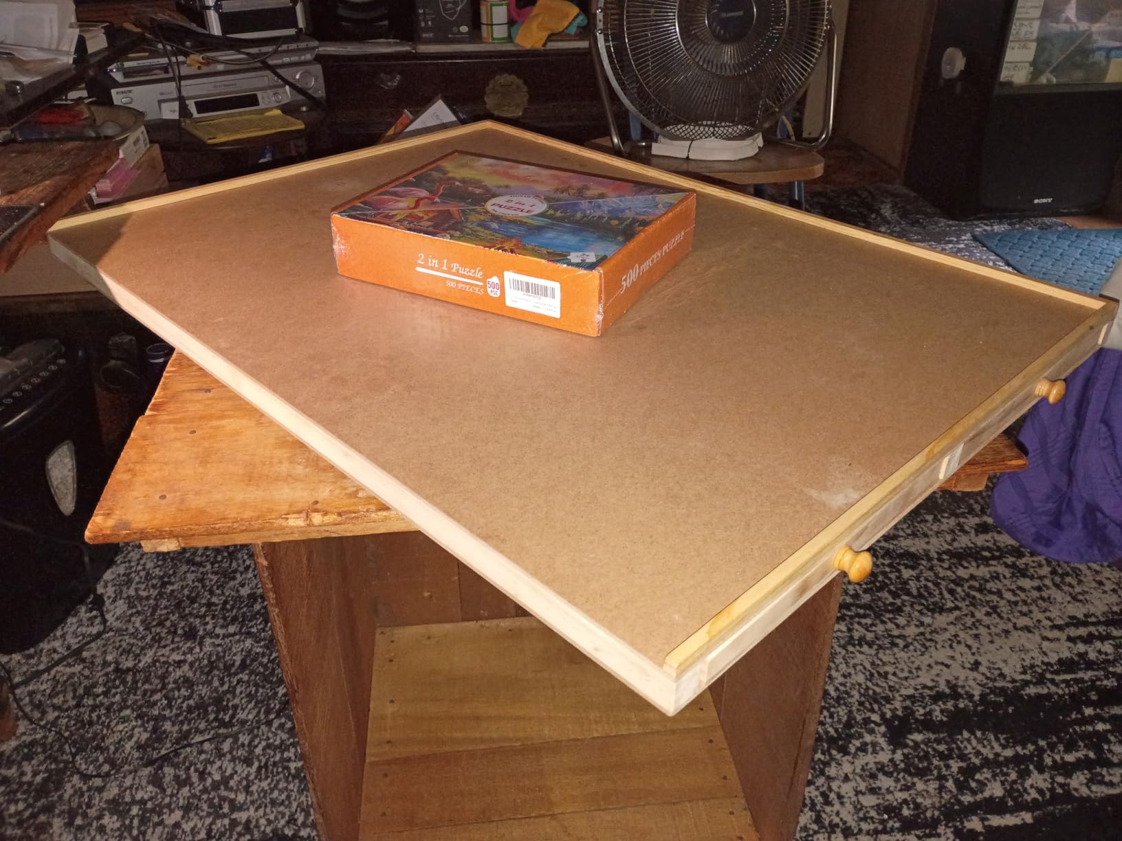 2000 Piece Wooden Jigsaw Puzzle Board 41.5