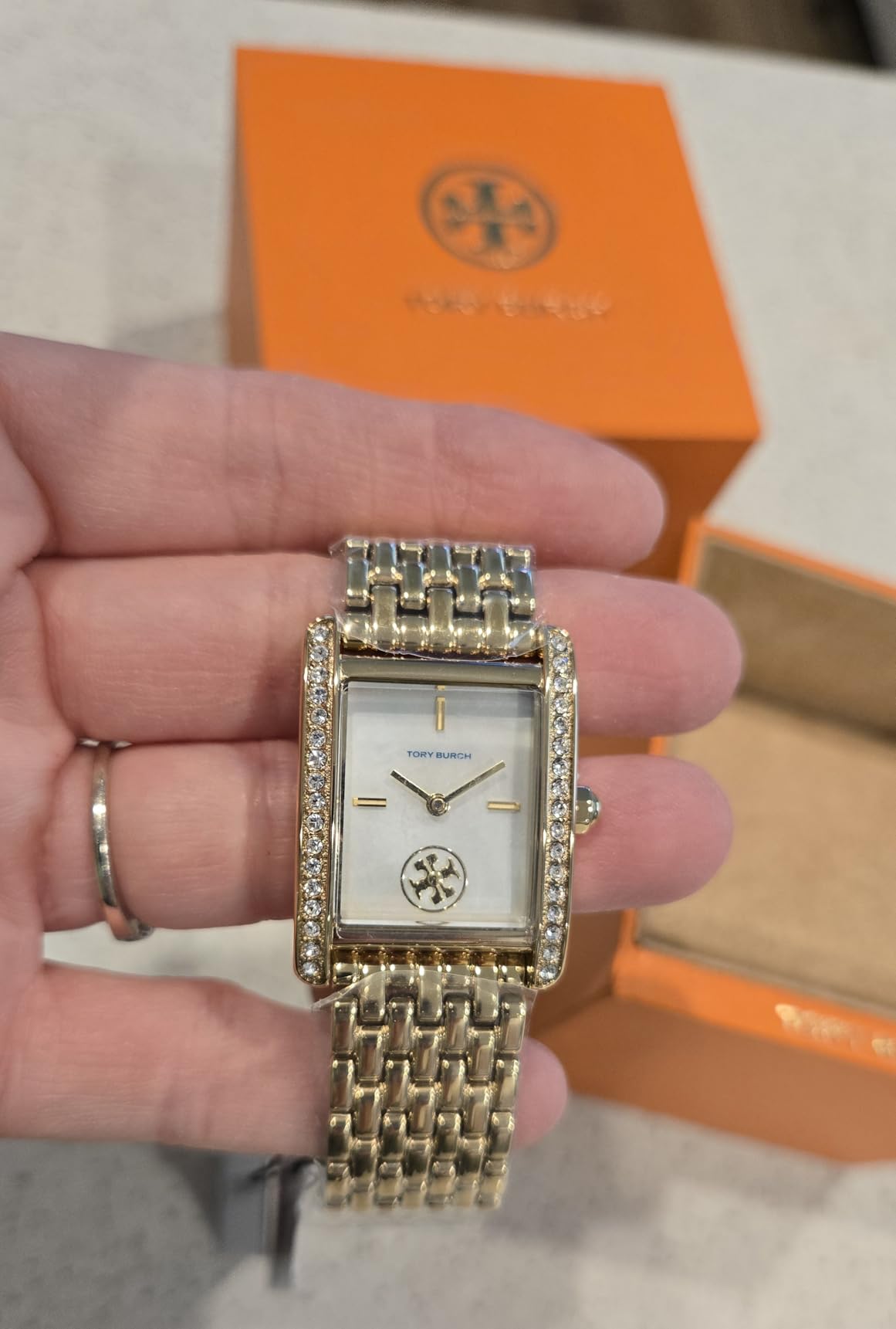 Tory Burch Women's Eleanor Stainless Steel Watch customer photo 1