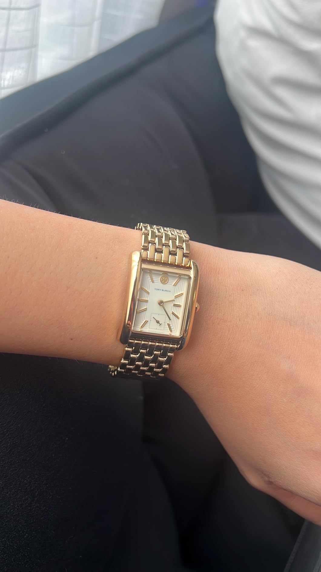 Tory Burch Women's Eleanor Stainless Steel Watch customer photo 2