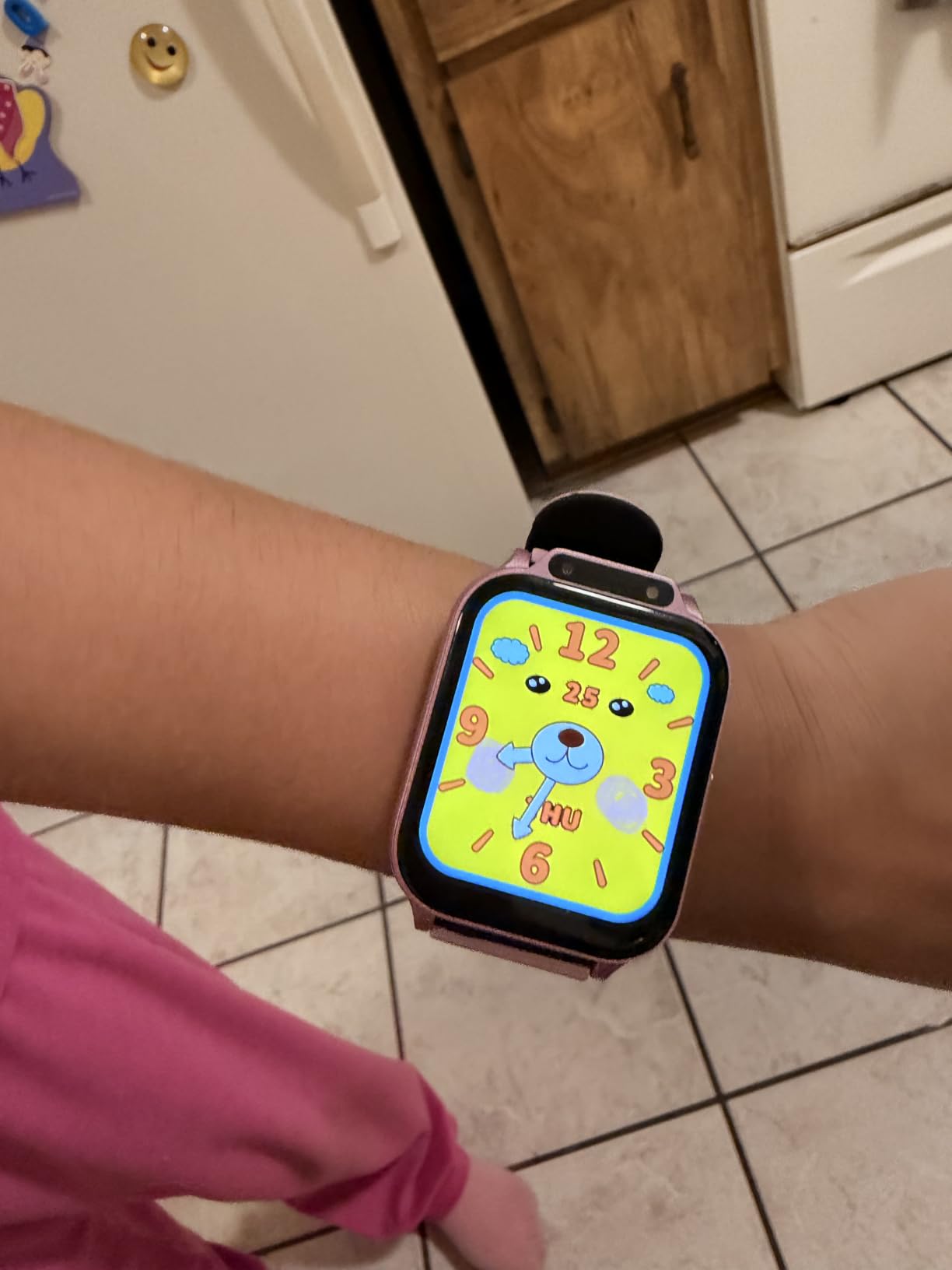 Kids Waterproof Smart Watch Girls with Fitness Tracker Sports Activity | Pedometer Heartrate SpO2 Stress Monitor Flashlight APP HD Touch Screen Camera Games for 4-13 Year Old Girls Gifts for Kids customer photo 2