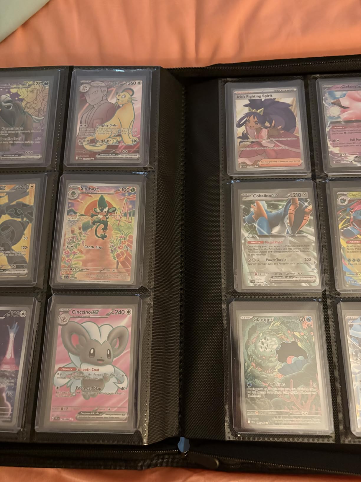 Toploader Binder Holds 324 Toploaders - 20 Toploaders|Waterproof PU Leather + Anti-Yellowing PP Inserts | Ridge Tab Sorting Portable top loader binder for cards(For Sports/Game Cards) customer photo 2