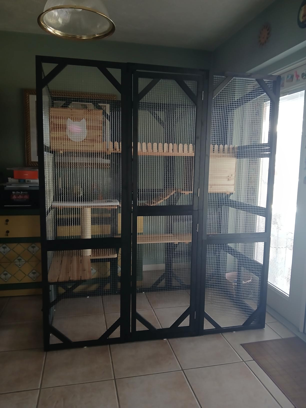 FunXplore Large Catio Outdoor Cat Enclosure Window 73