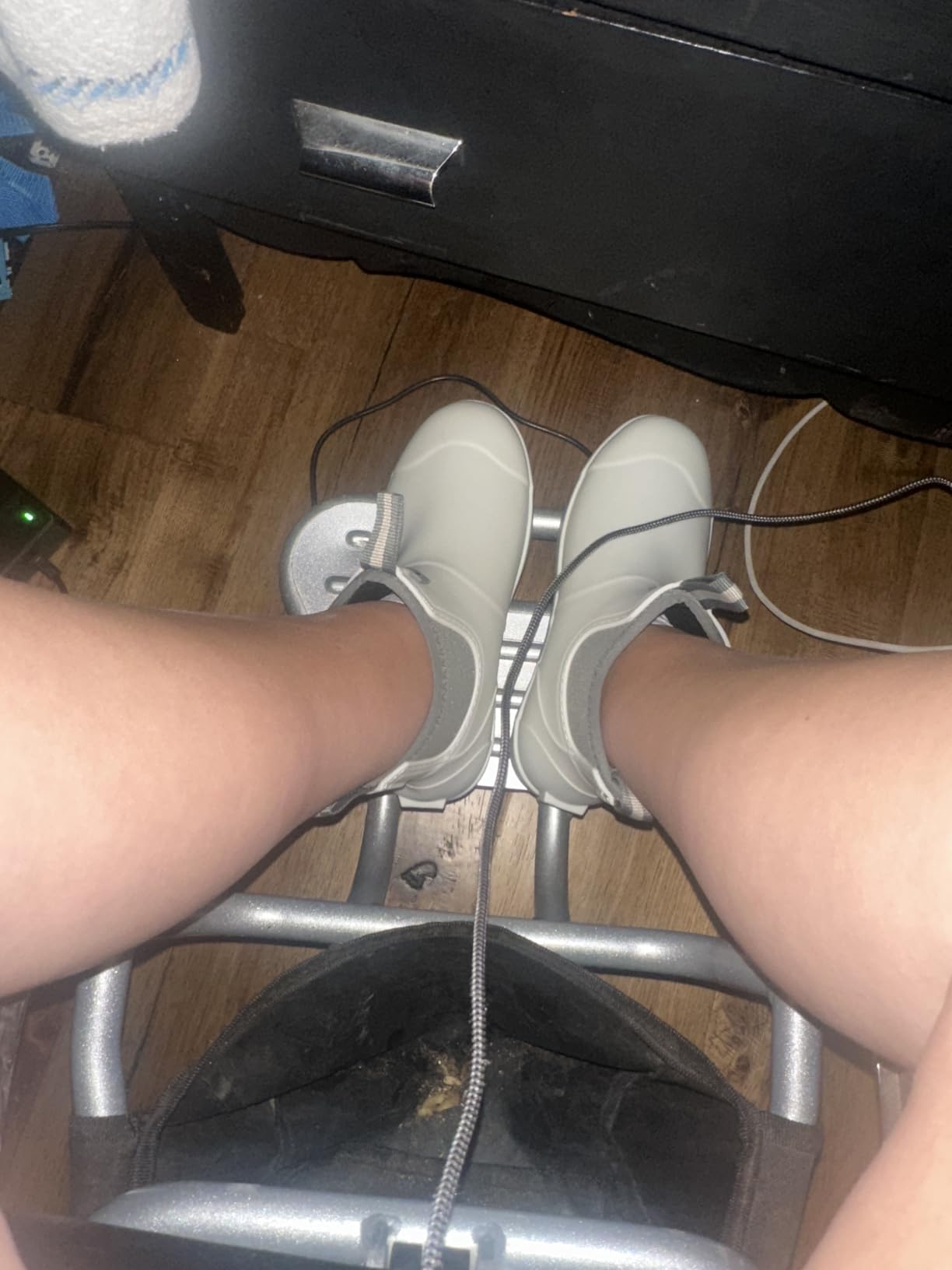 Women's Deck Boots, Waterproof Ankle Rain Boots with Anti-Slip Traction, Rubber Garden & Fishing Boots customer photo 1
