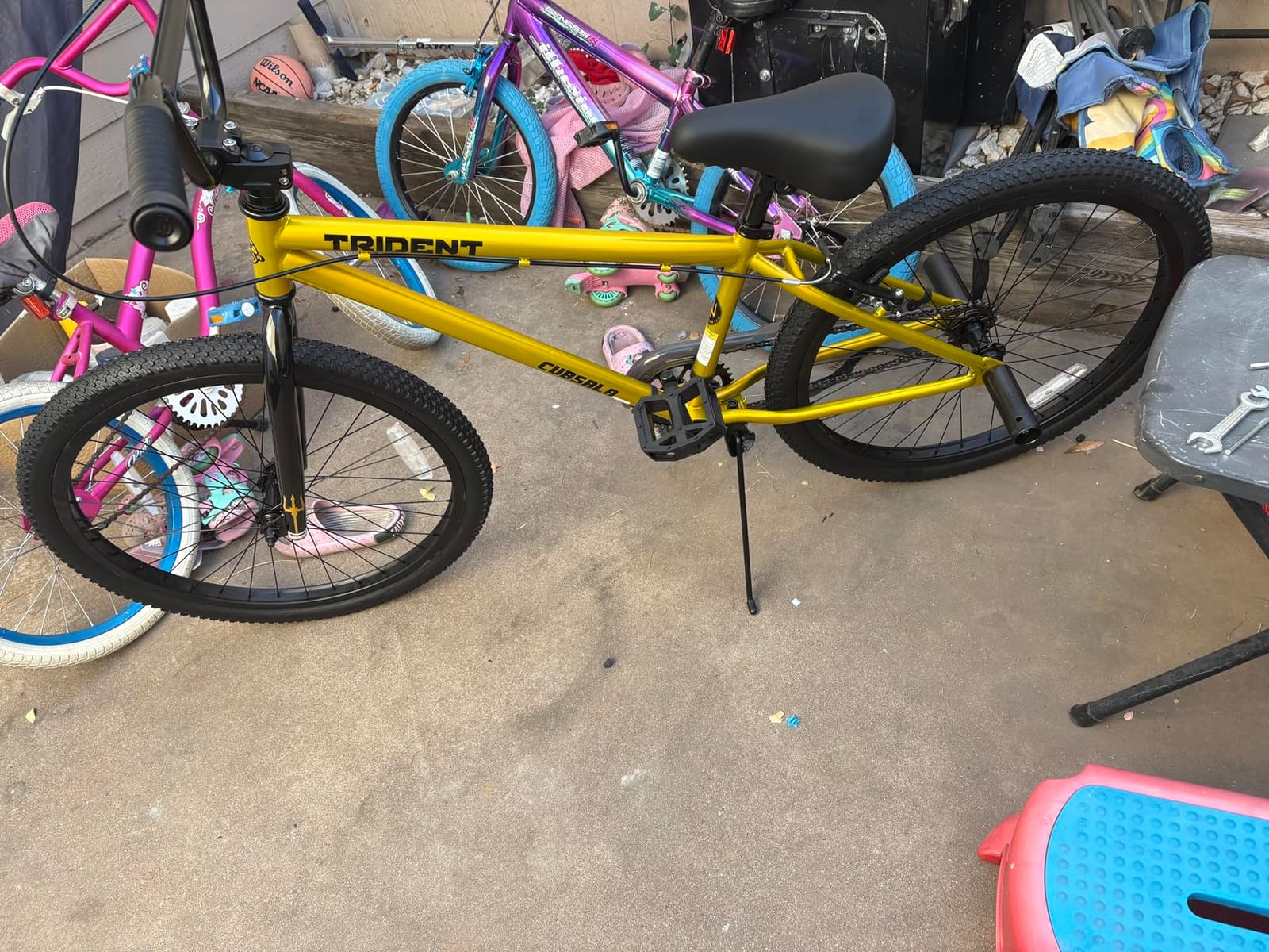 cubsala 20 24 26 Inch BMX Race Bike Trident Bicycles Beginner-Level to Advanced Riders with 2 Pegs, Multiple Colors customer photo 1