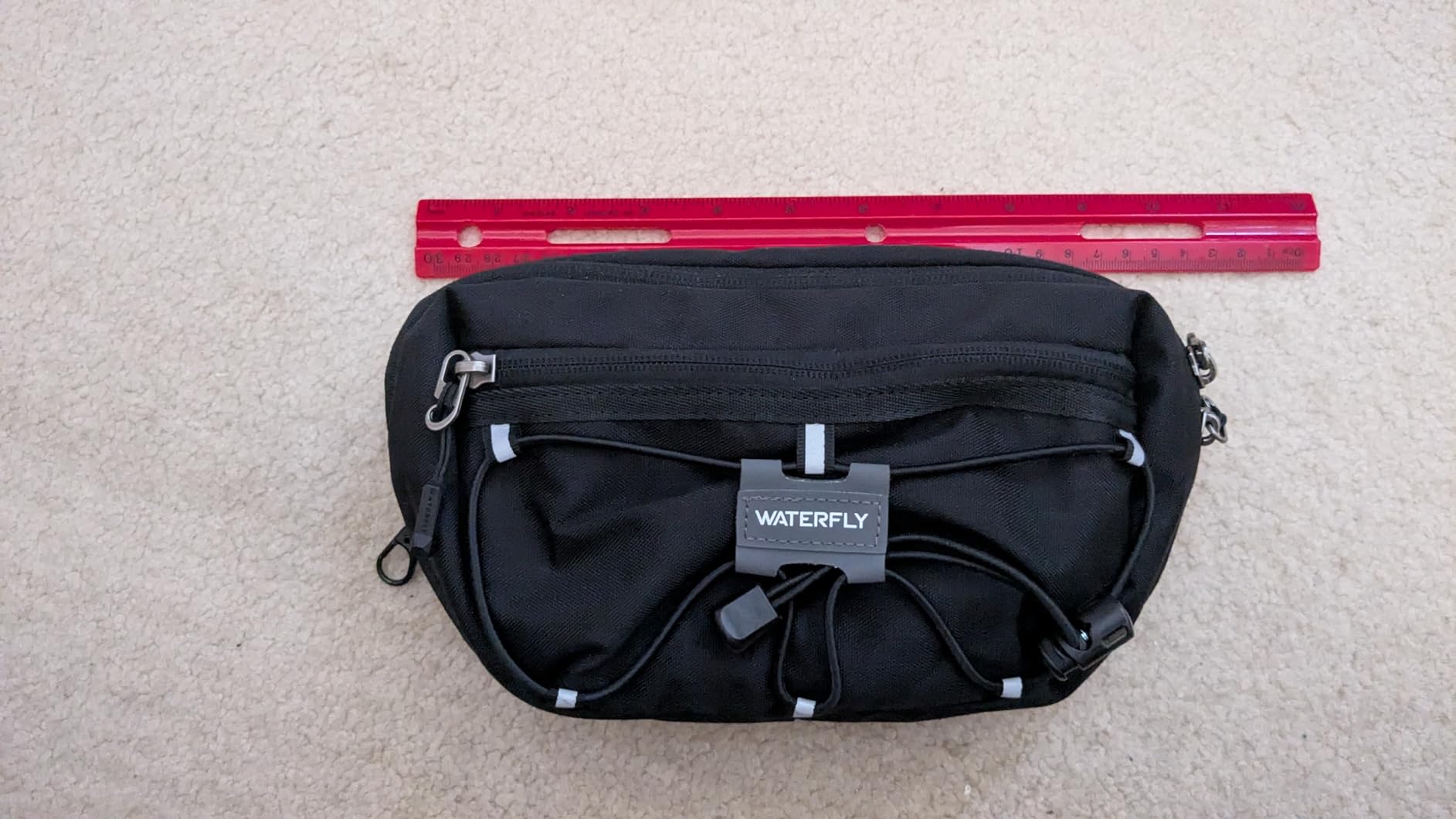 WATERFLY Small Fanny Pack RFID Blocking Travel Hiking Crossbody Waist Bag customer photo 2