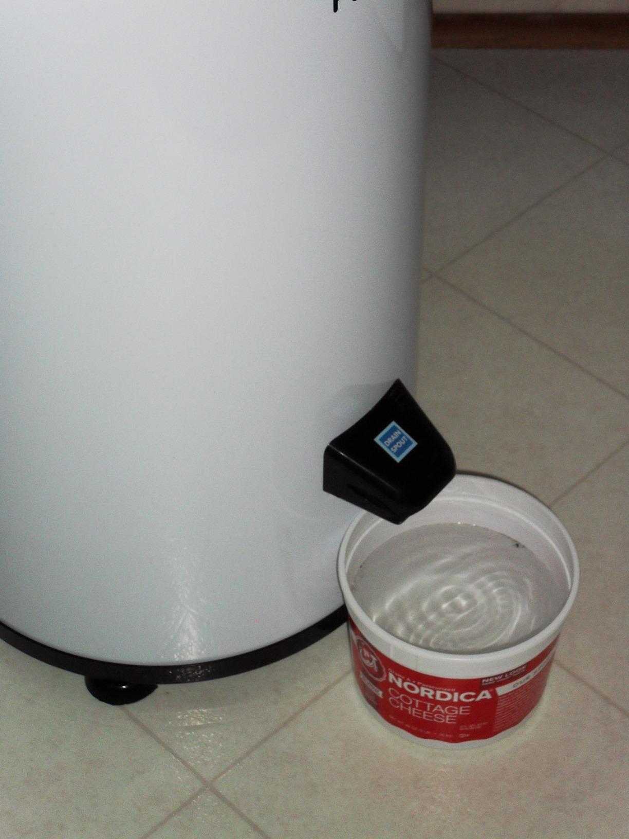 Panda 3200 RPM Portable Spin Dryer, 22lb Capacity, Dark Gray | Stainless steel drum and outer case; 110V portable spin dryer for apartments, RVs, dorms and compact laundry spaces. customer photo 1
