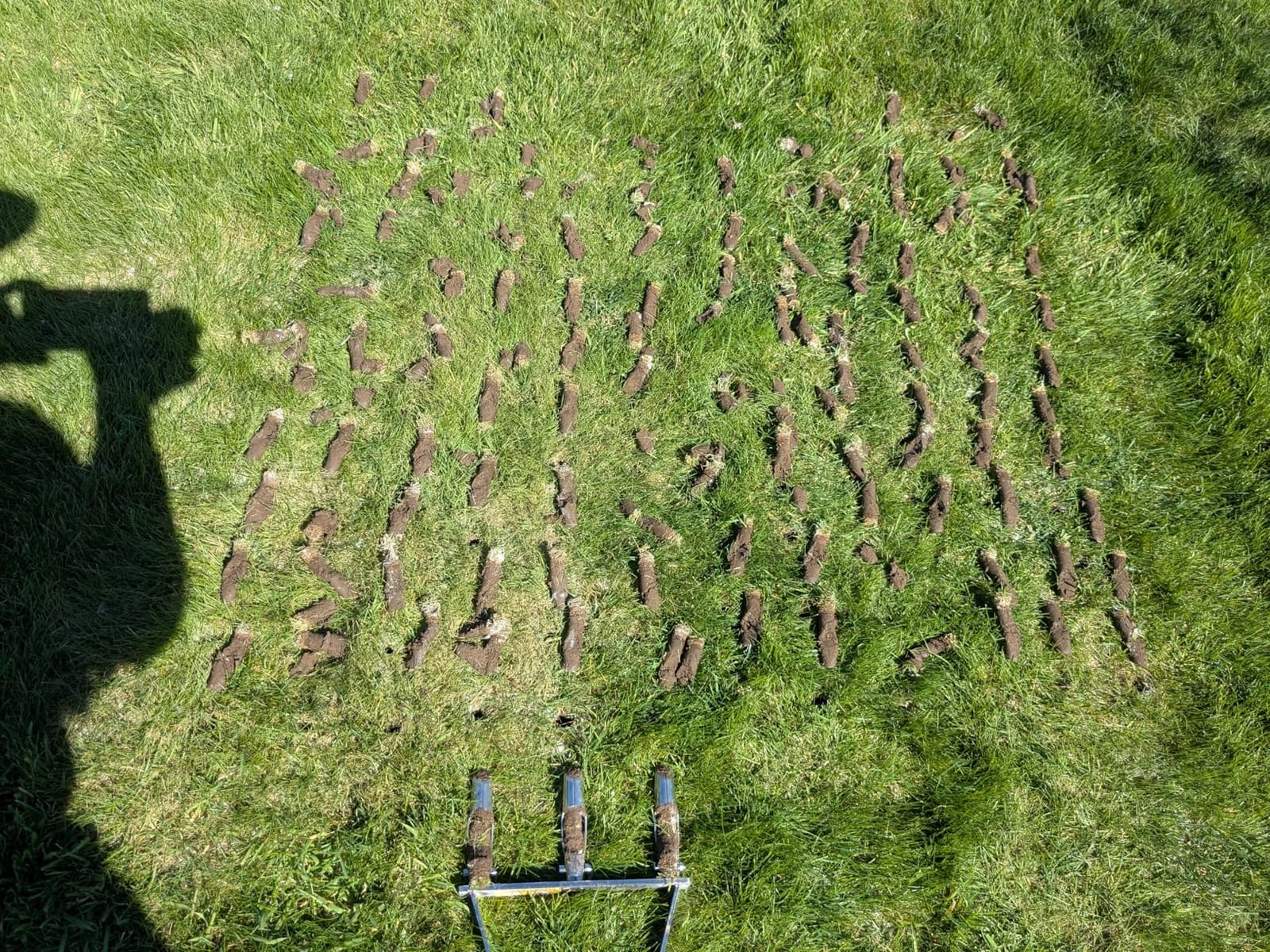 Manual Lawn Core Aerator for Compacted Soil with Non-Clogging Hollow Tines customer photo 1