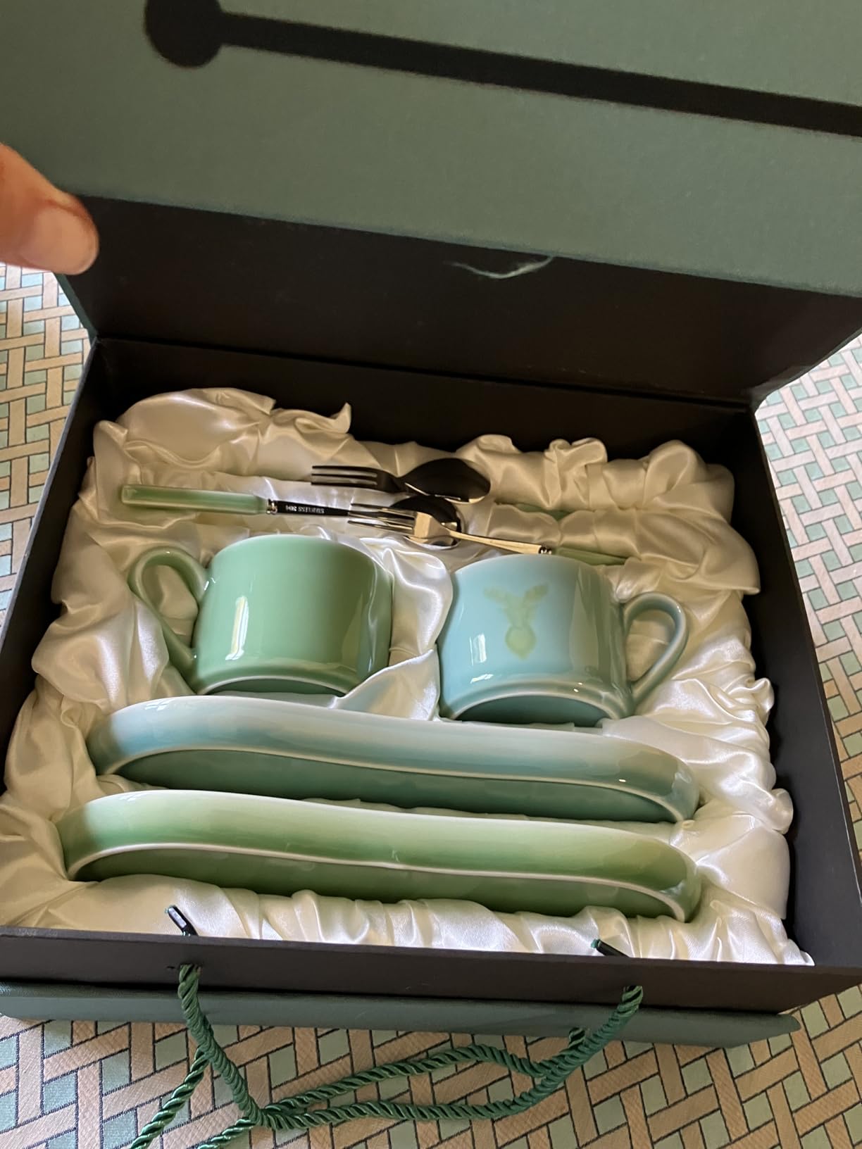 Couple Coffee Set - Porcelain Gift Box customer photo 2