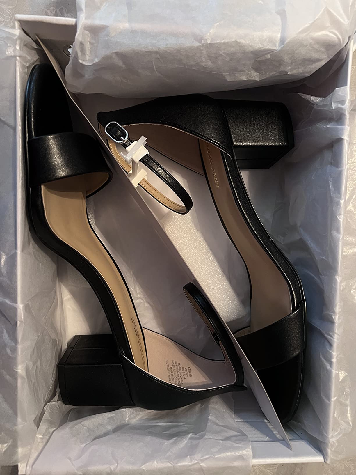Women's Low Block Chunky Heels Sandals Comfortable Open Toe Ankle Strap Party Dress Pump Shoes Strappy Buckle Heeled Sandal with 2 Inches Tall Thick Heel Design customer photo 2