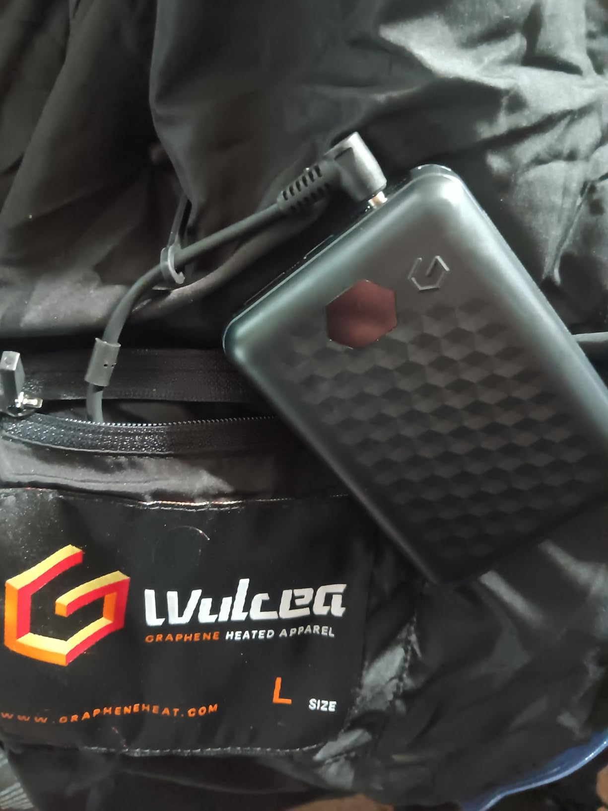 Wulcea Graphene Heated Vest For Men 7.4V Fast Charge Large Capacity Battery customer photo 2
