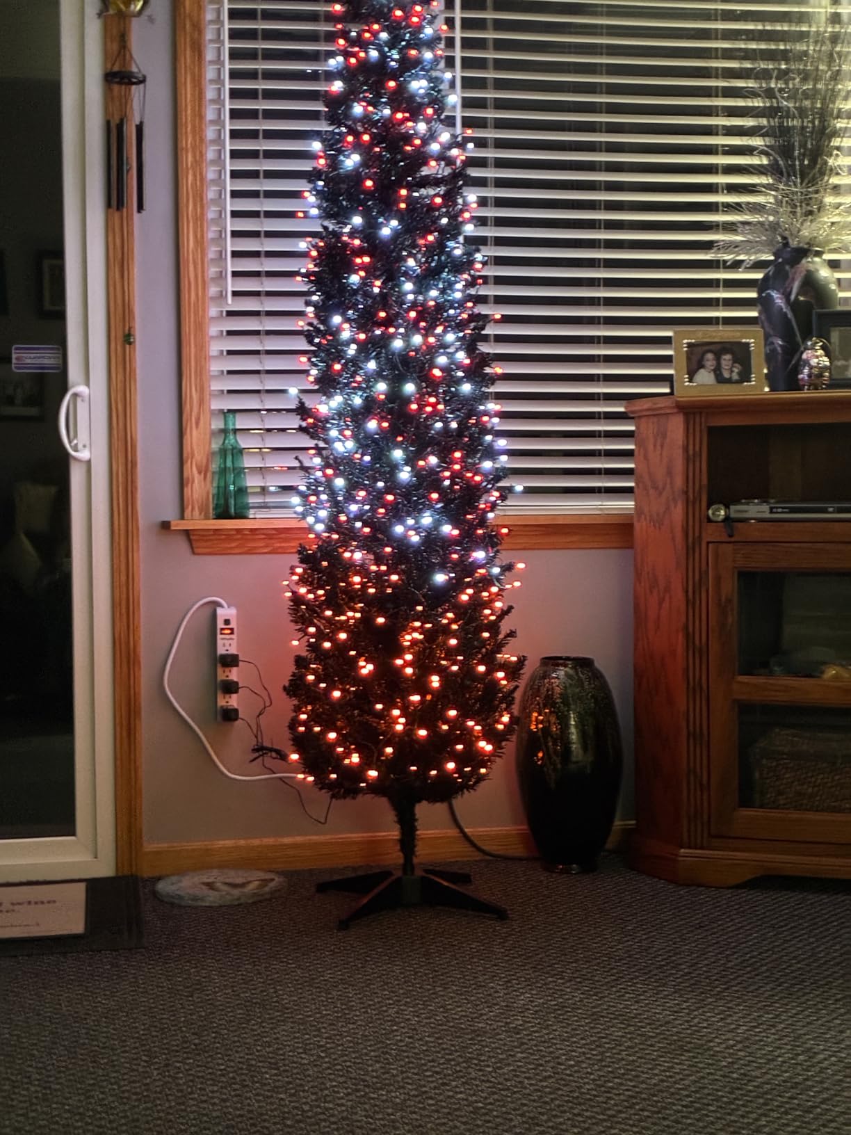 Minetom 82ft 250LED Smart Color Changing Christmas Halloween Tree Lights | LED RGB Outdoor String Twinkle Lights, 16 Million Adjustable Colors Smart Fairy Lights with App & Timer for Xmas Tree Party customer photo 2