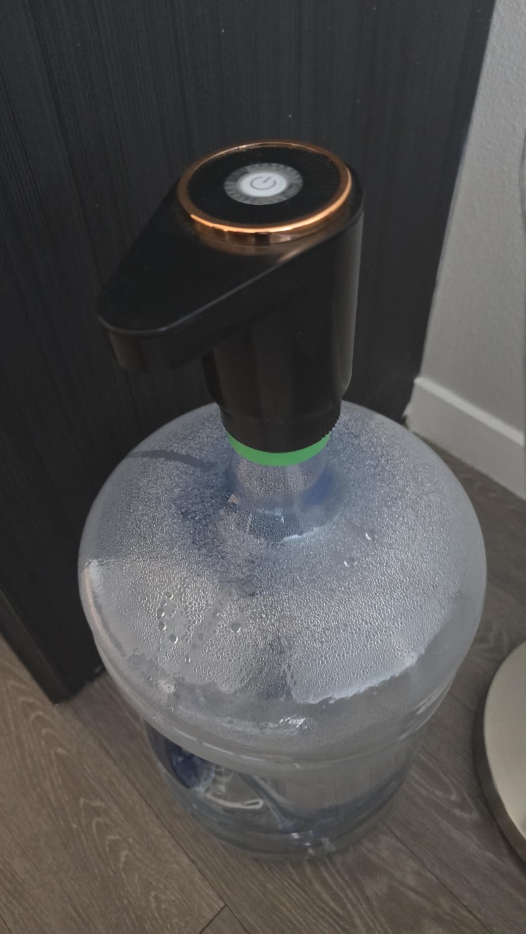 Water Jug Pump for 5 Gallon Bottle - Portable Electric USB-C Charging Dispenser, Dual Powerful Motors, Fast Flow, Fits 2-5 Gallon Jugs - Ideal for Home, Office, Camping, RV, Black customer photo 2