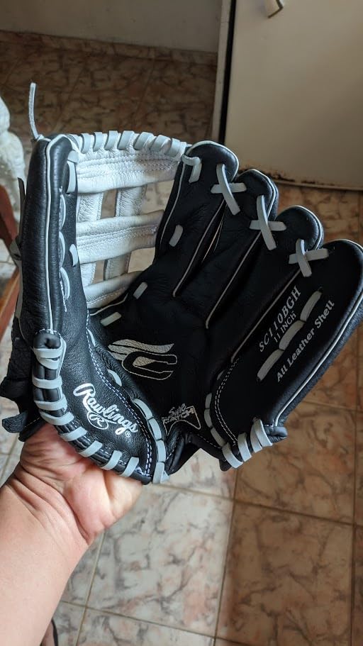 Rawlings Sure Catch Baseball & Softball Glove | T-Ball, Youth & Adult Rec customer photo 2