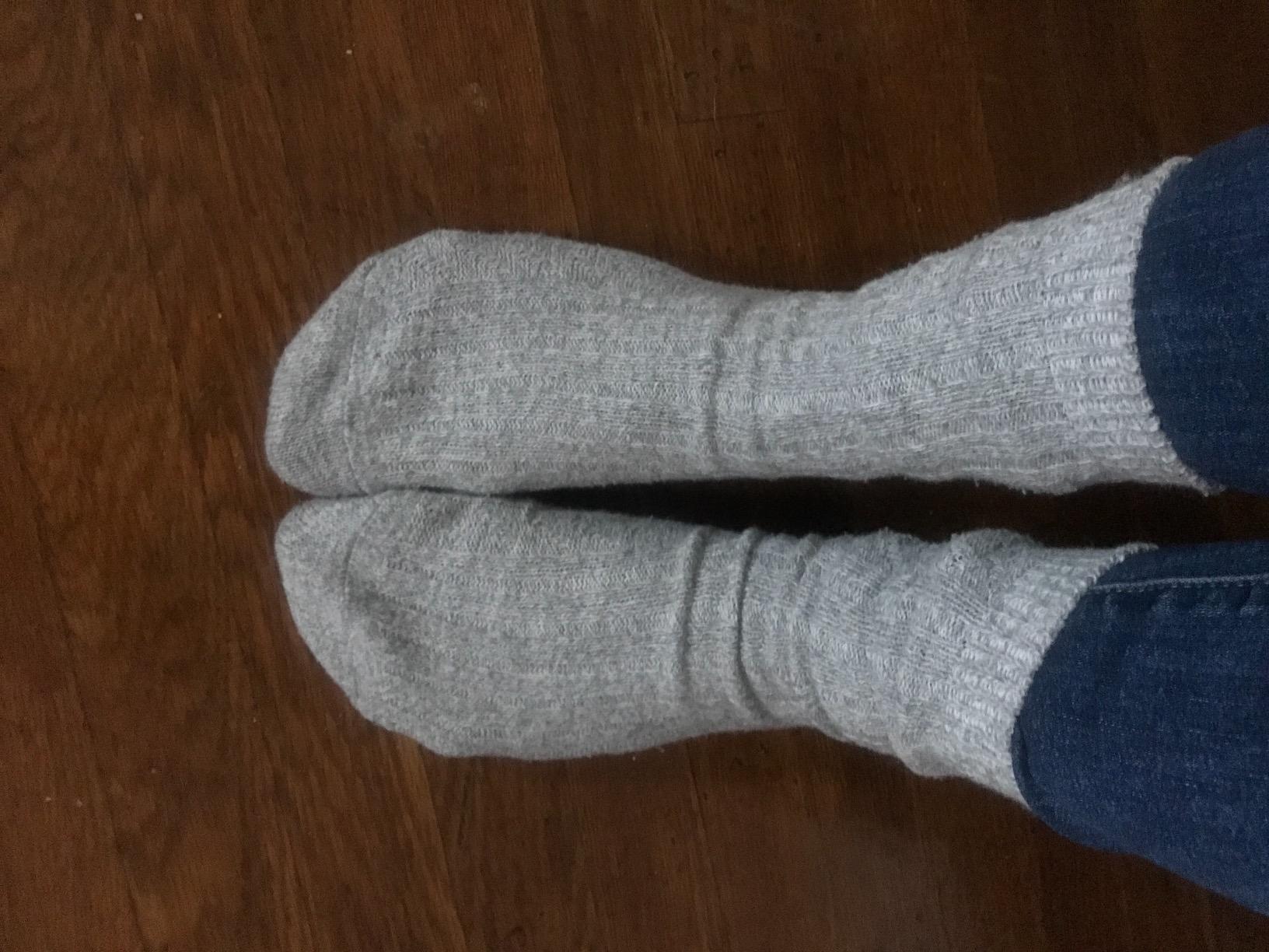 Jeasona Alpaca Wool Socks Women Hiking Socks Warm Winter Thick Gifts for Women Mom customer photo 2