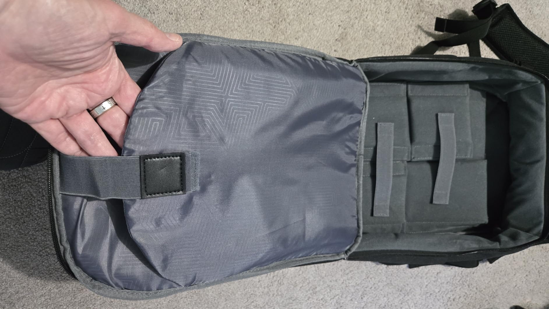 K&F CONCEPT Camera Backpack, Lightweight Camera Bag with Tripod Holder customer photo 1