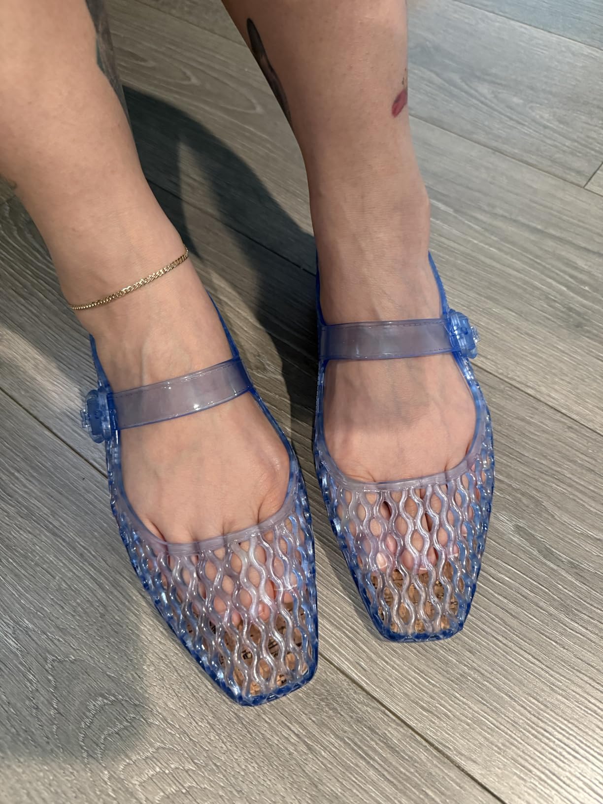 Sam Edelman Women's Michaela Jelly Flats customer photo 1