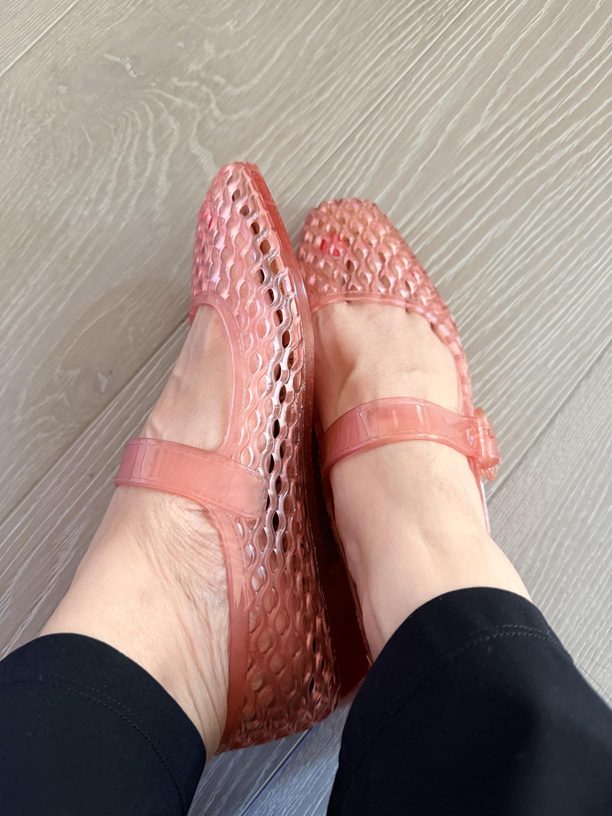 Sam Edelman Women's Michaela Jelly Flats customer photo 2