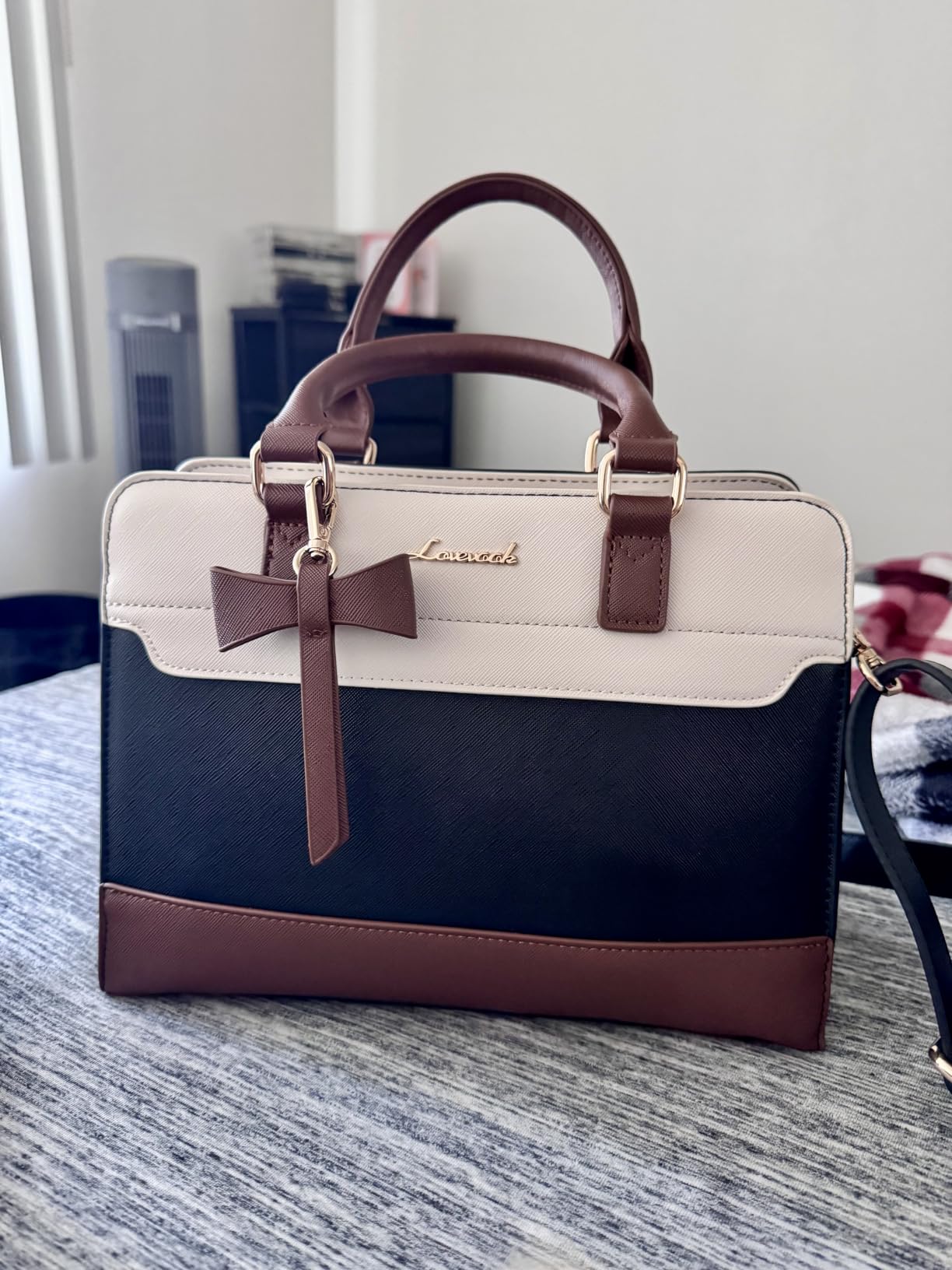 LOVEVOOK Purses for Women,Leather Tote Purse and Handbags,Satchel Shoulder Crossbody Top Handle Bags with Zipper customer photo 1